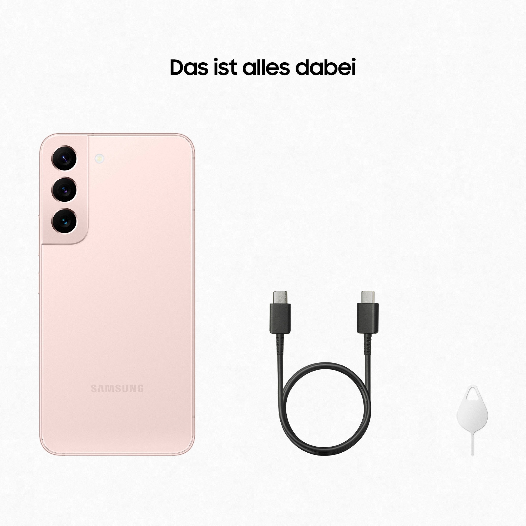 13. Bild von SAMSUNG Galaxy S22, 256 GB, Pink Gold