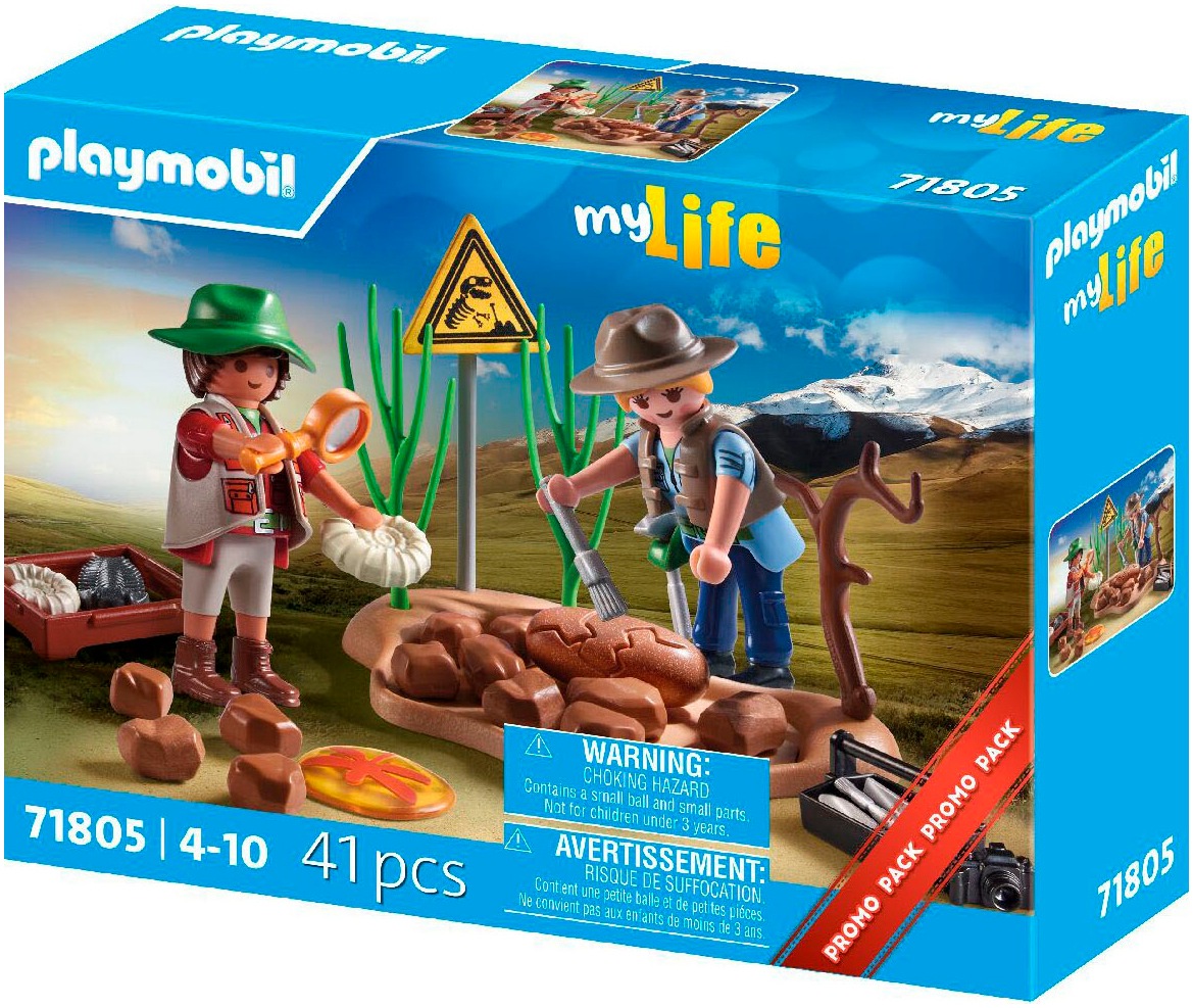 Playmobil® Konstruktions-Spielset »Urzeit-Schatzsuche (71805), Playmobil Wild Life«, (41 St.), Made in Europe