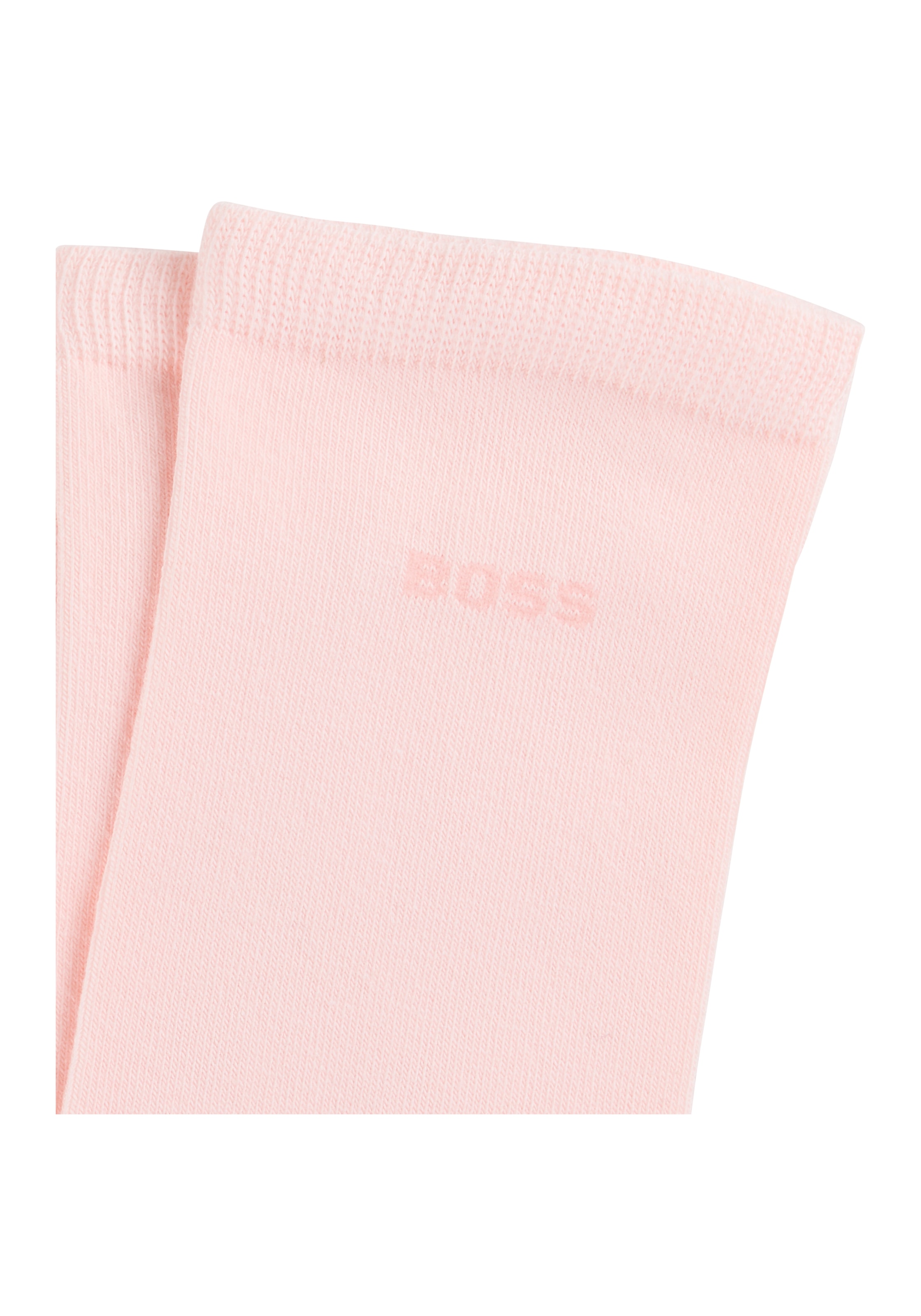 BOSS Businesssocken »2P RS Uni Logo CC W«, (Packung, 2 Paar, 2er Pack), mit BOSS Schriftzug