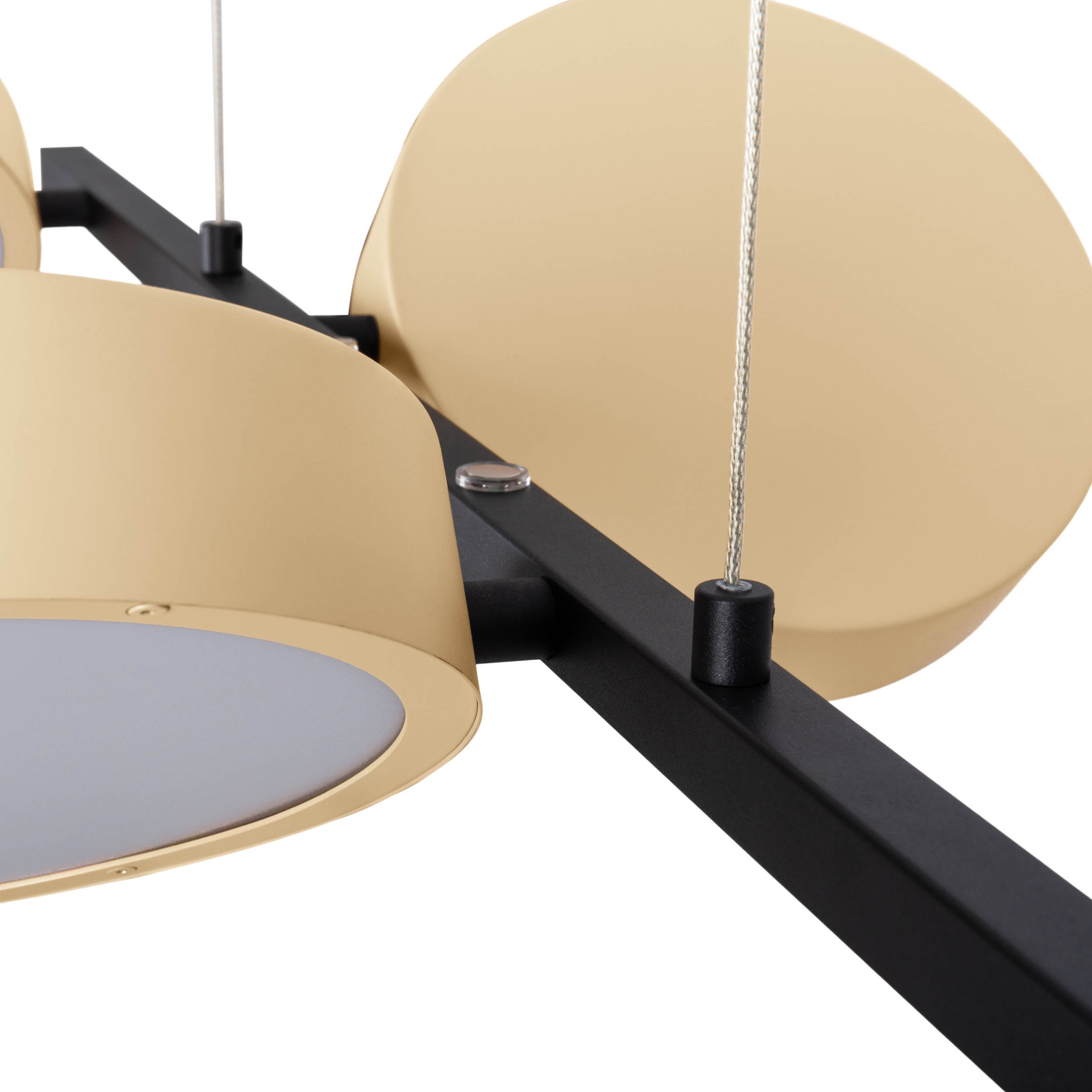 näve LED Pendelleuchte »Tessa«, 4 flammig, Leuchtmittel LED-Modul | LED wechselbar, dimmbar per Touch, inkl. CCT-Funktion, warmweiß/neutralweiß/kaltweiß