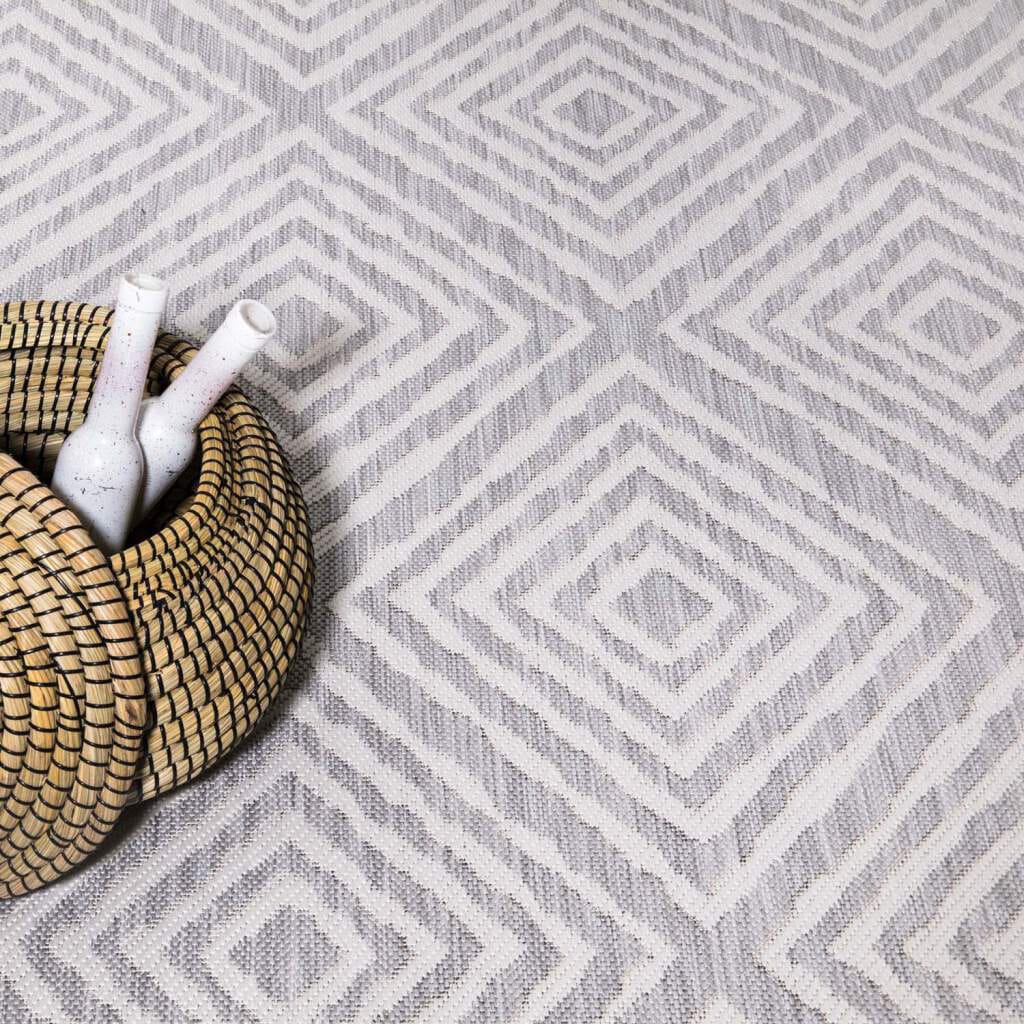 Carpet City Teppich Rechnung rechteckig, auch quadratischer UV-beständig, erhältlich Flachgewebe, Form auf »Outdoor«, in bestellen