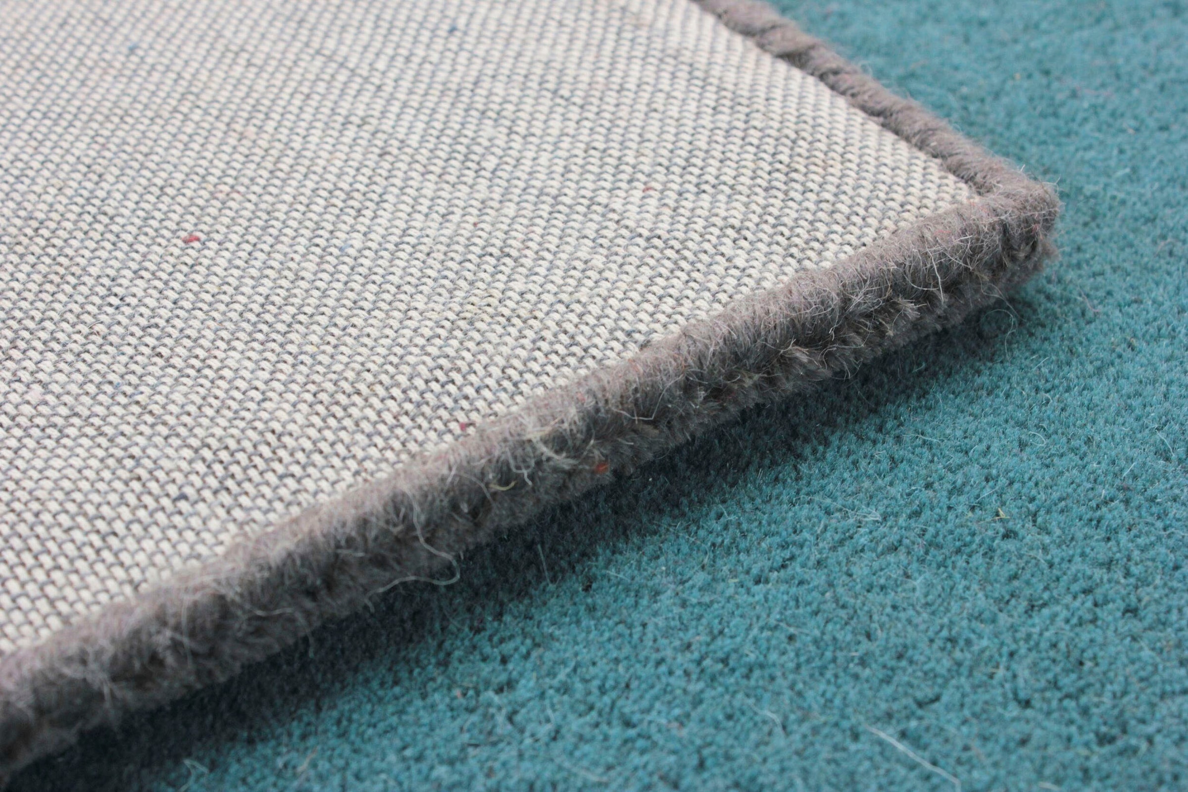 FLAIR RUGS Läufer »Abstract Collage«, rechteckig, 11 mm Höhe, 100% Wolle, Karo Design, Patchwork, modern, mehrfarbig, Teppichläufer