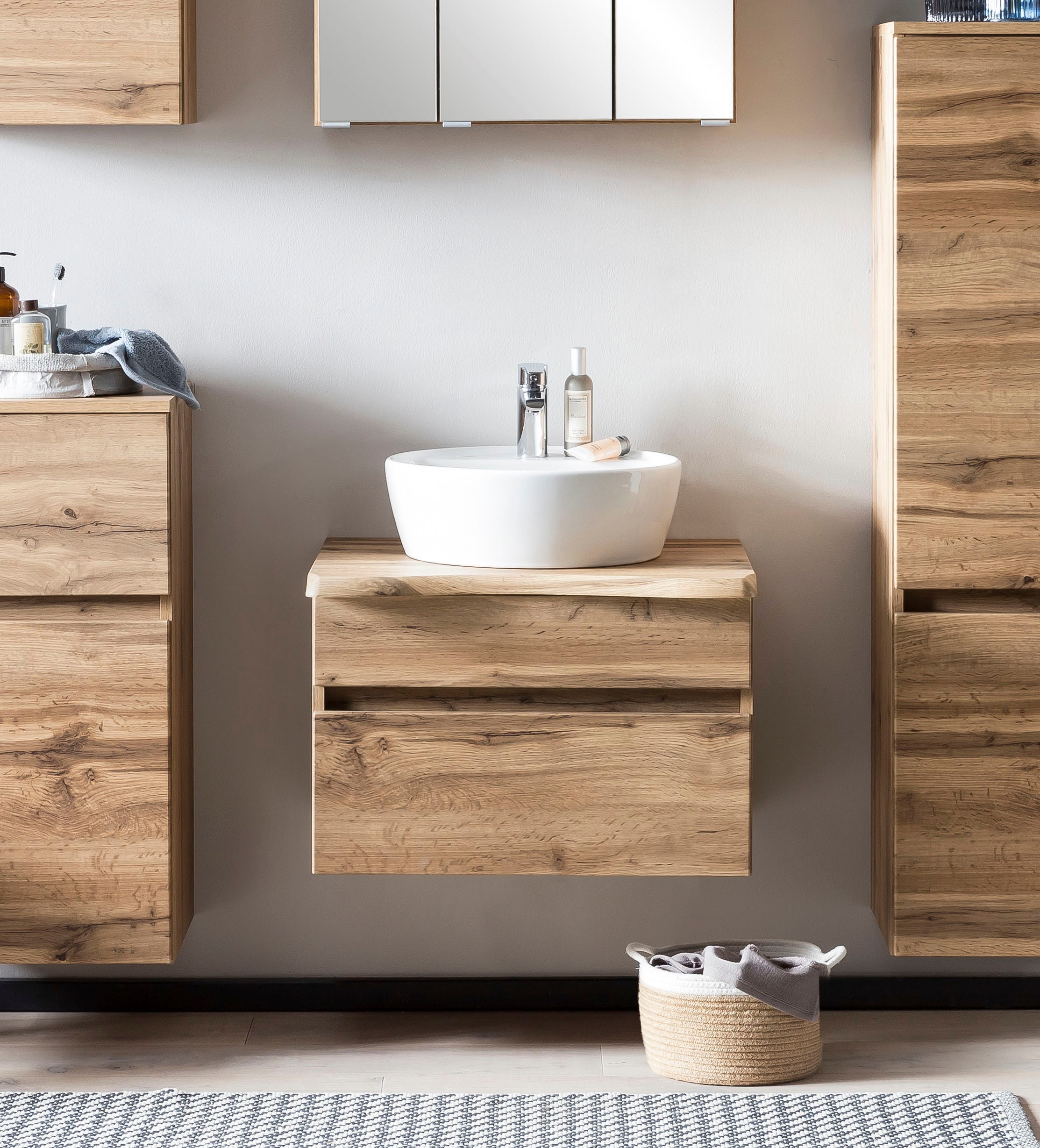 welltime Waschbeckenschrank »Lienz«