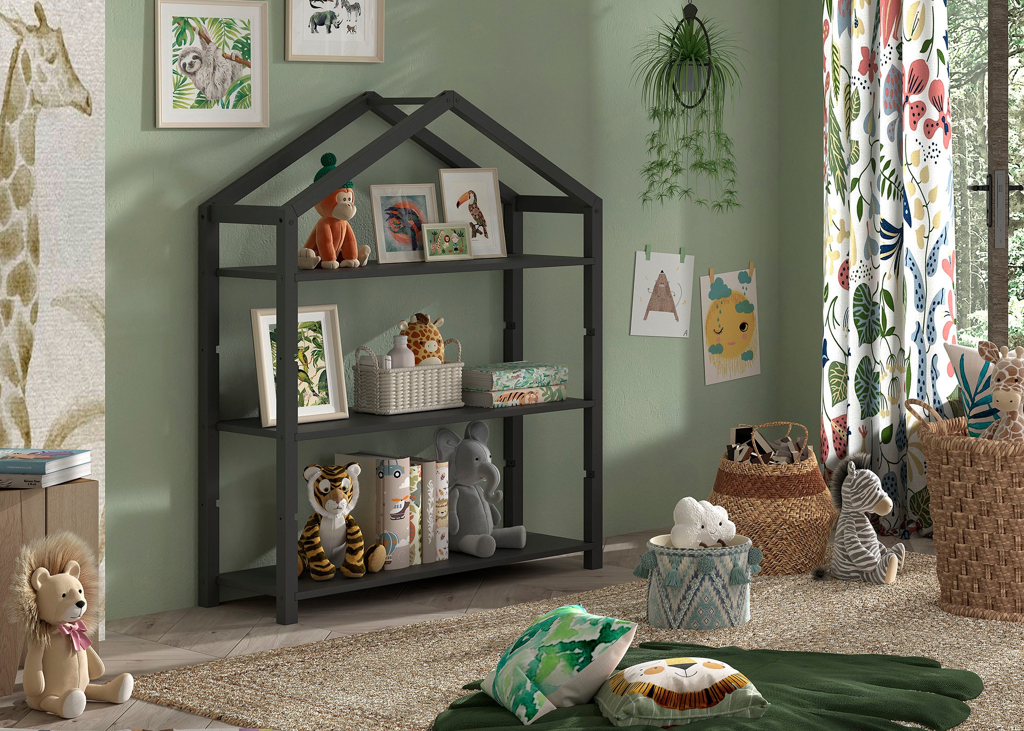 Vipack Standregal »aus massiver Kiefer, universell einsetzbar, bietet viel günstig online kaufen