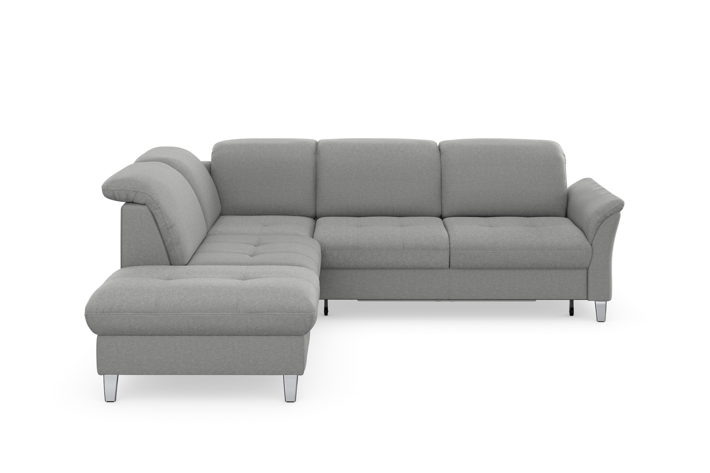 sit&more Ecksofa »Maggiore L-Form«, wahlweise mit Kopfteilverstellung, Bettfunktion und Stauraum