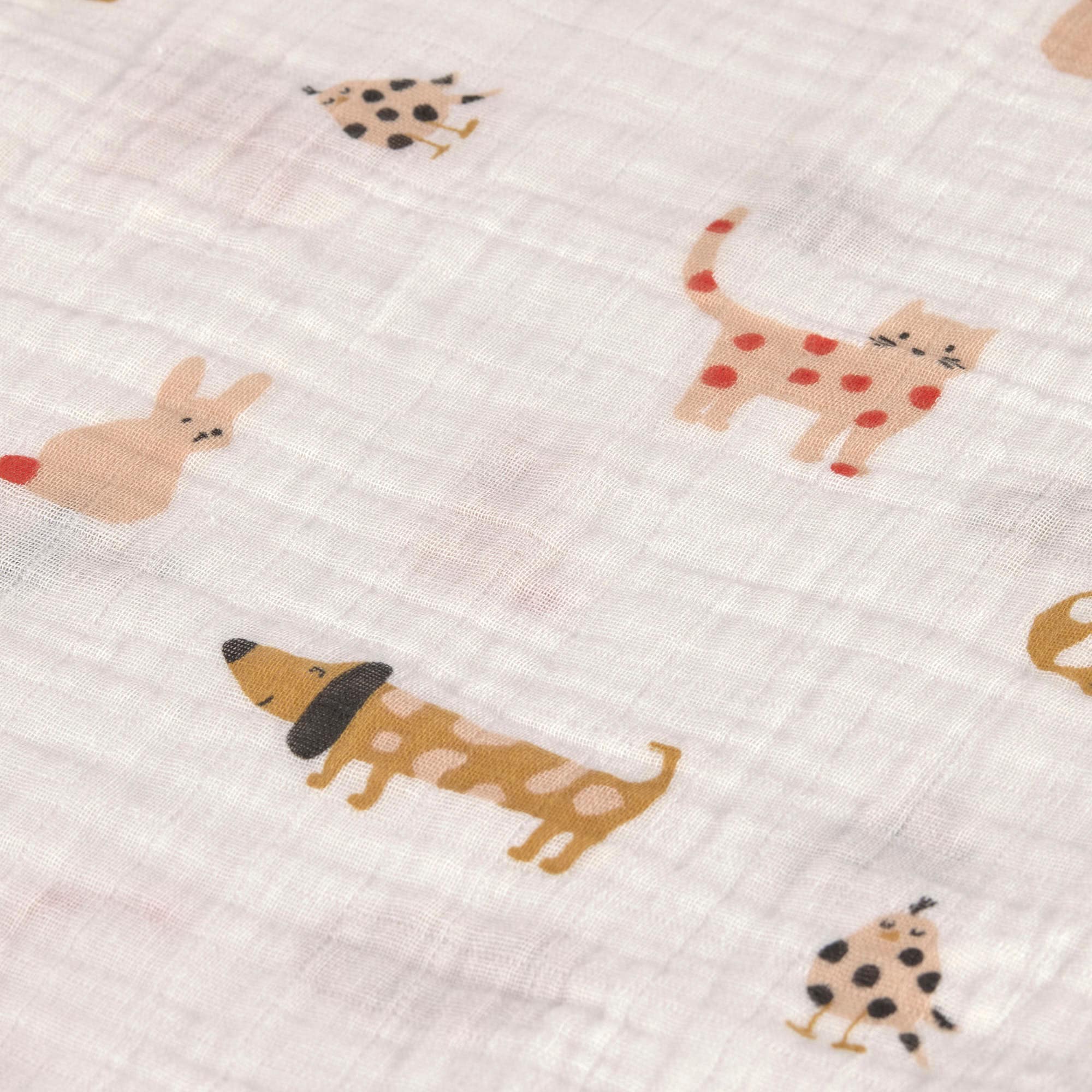 LÄSSIG Stoffwindeln »Little Mateys, Einschlag- und Mulltuchset M, Spicy Orange« Set, 3 Stk. tlg.