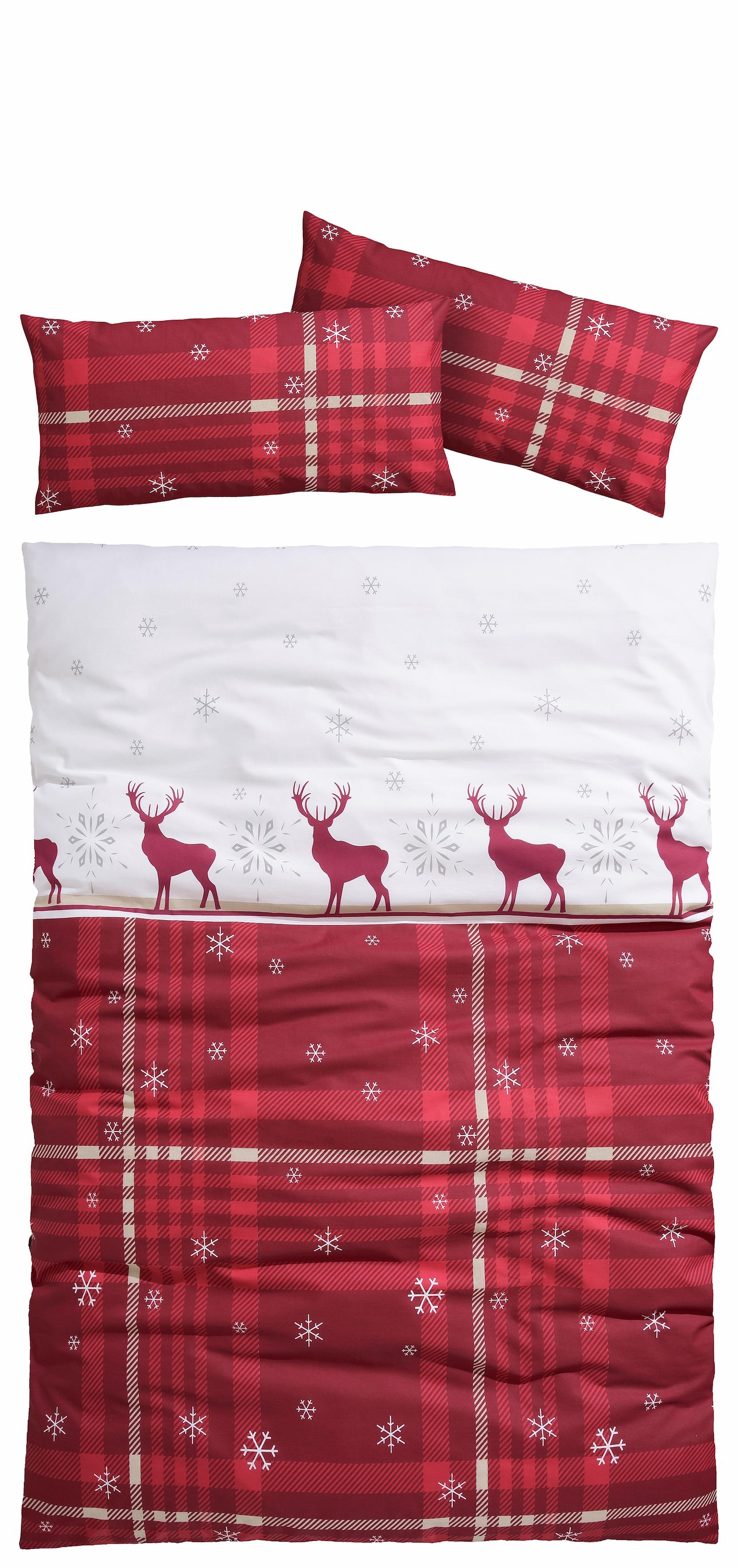 my home Bettwäsche »Wenda«, in Qualitäten PolyCotton (kühlend) + Biber (wär günstig online kaufen