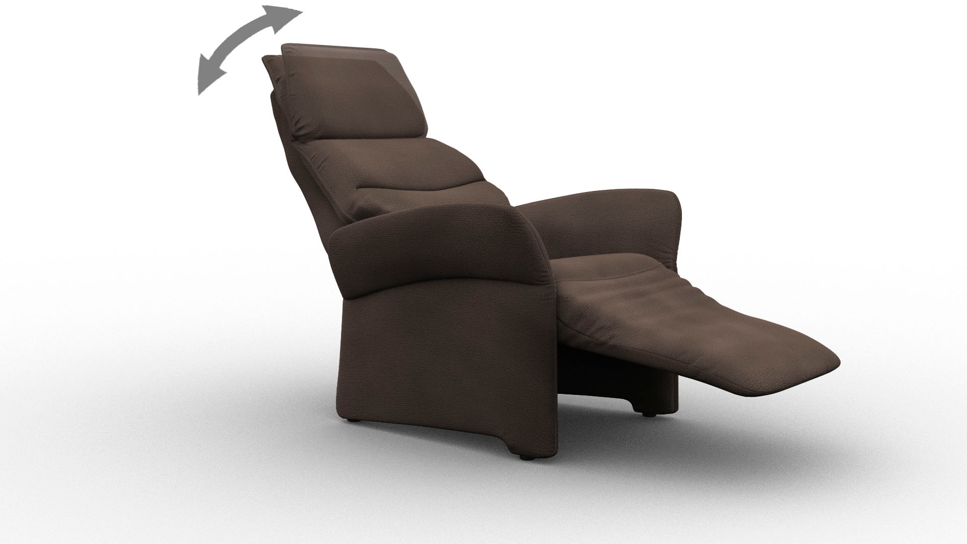 alina Relaxsessel »Savin« in Größe S, Liegefläche 178 cm, verstellbar, optional mit Aufstehhilfe