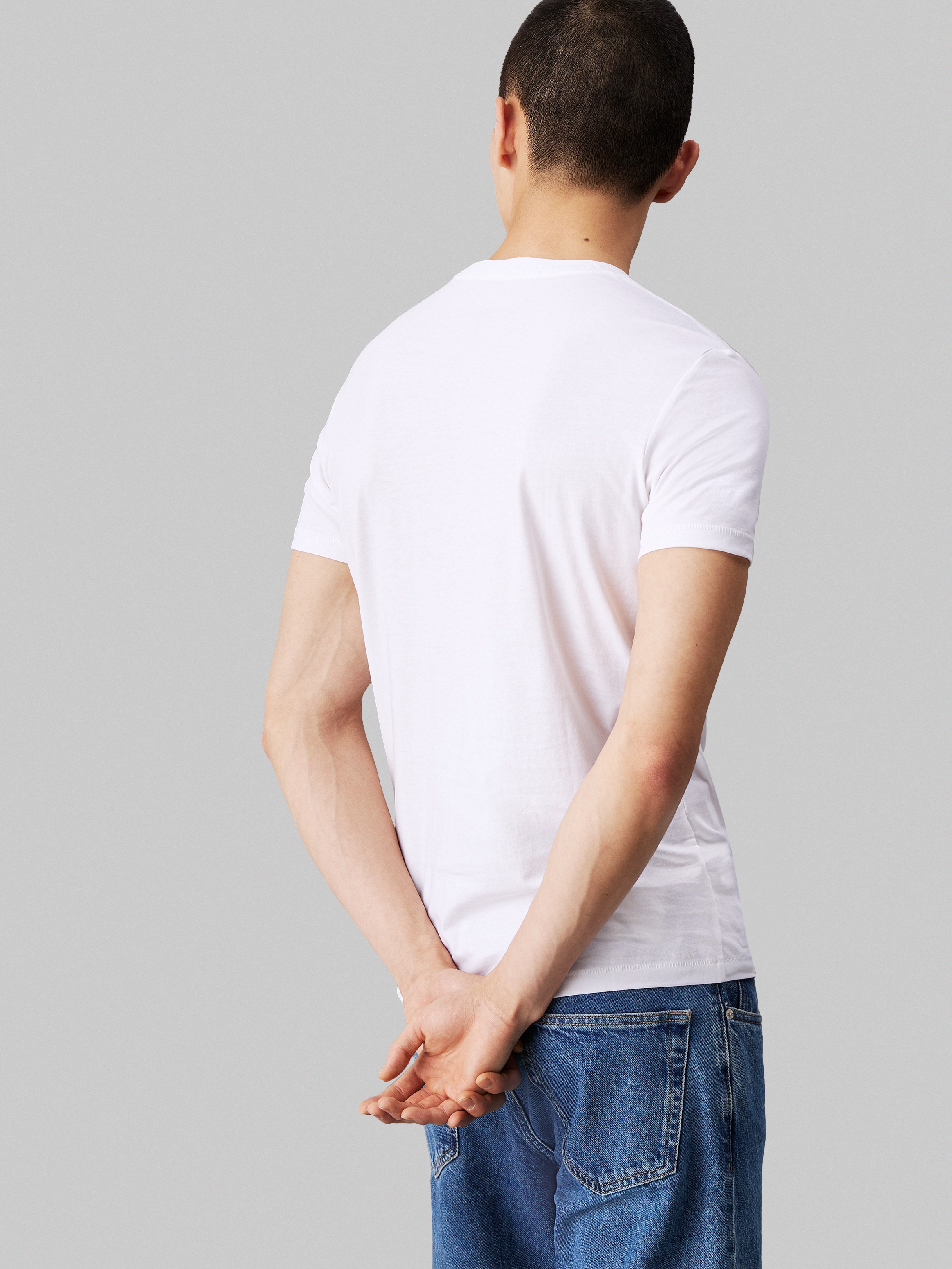 Calvin Klein Jeans T-Shirt »SEASONAL MONOLOGO TEE«, mit großem Logodruck