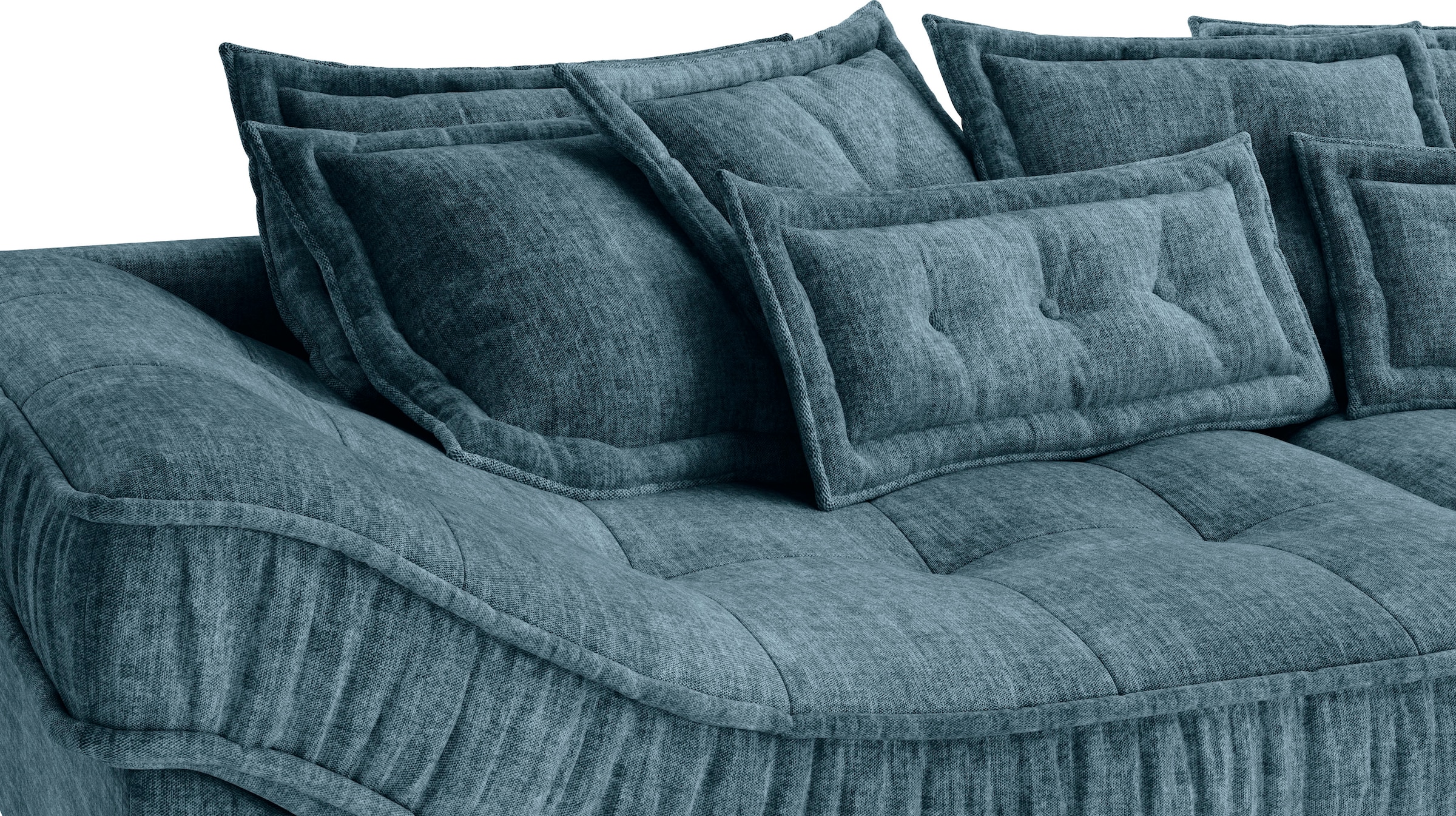 Mr. Couch Ecksofa »Diwan II, L-Form«, Wahlweise mit Kaltschaumpolsterung bis 140 kg belastbar