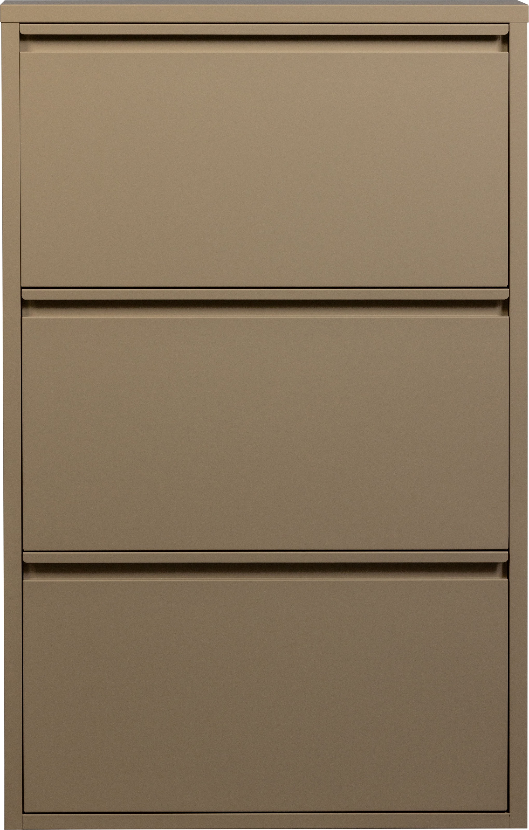 WOOOD Schuhschrank »Sandburg« mit drei Fächern, Breite 66 cm günstig online kaufen