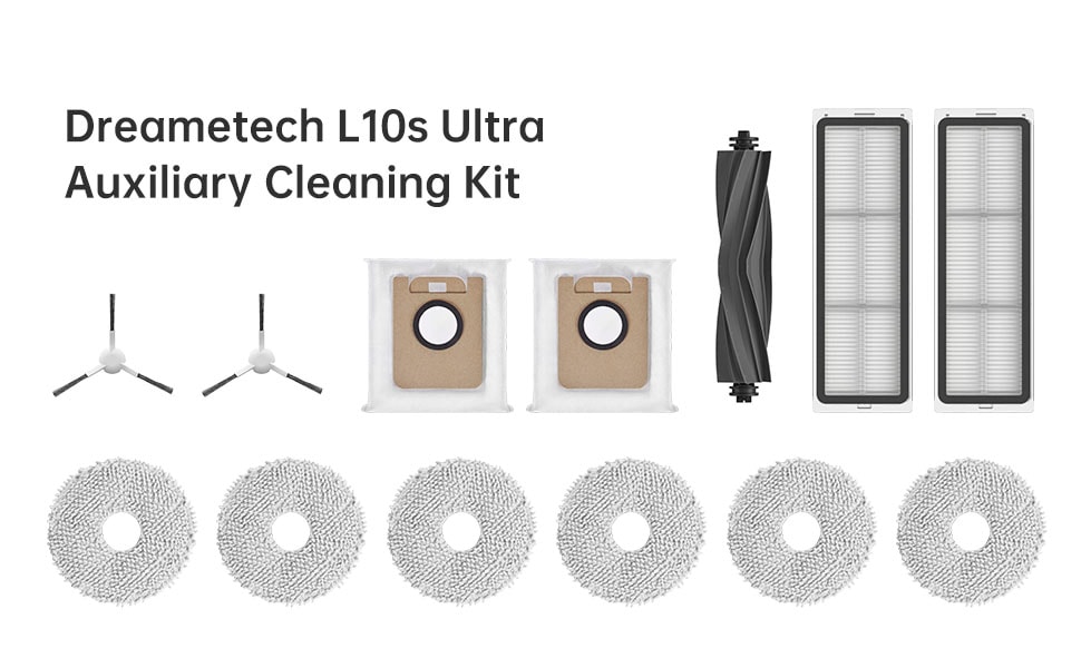 Dreame Reinigungsbürsten-Set »Dreame L10(s) Ultra Zubehörkit«, aus Kunststoff-Gummi