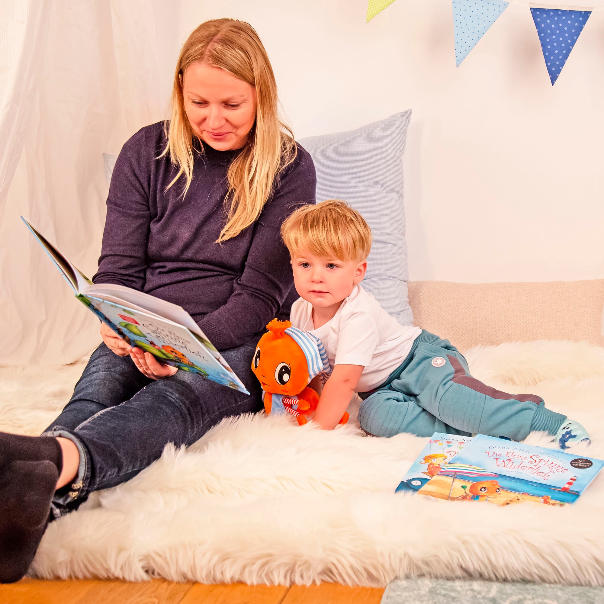 Sigikid Kuscheltier »sigikid & Friends, Die kleine Spinne Widerlich, groß«