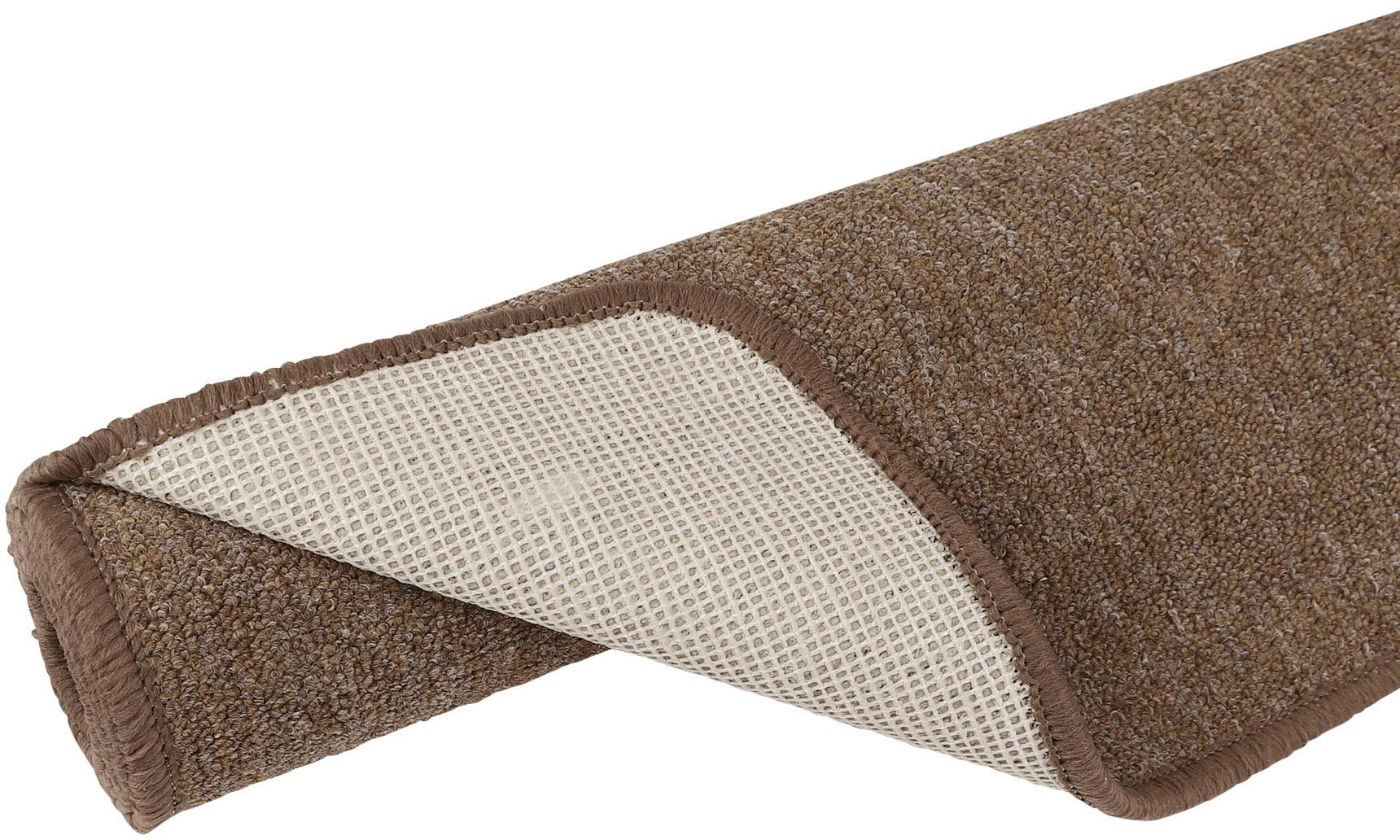 Primaflor-Ideen in Textil Läufer »MACAO, Made in Netherlands«, rechteckig, 5 mm Höhe, Teppich-Läufer, Uni Farben, ideal im Flur & Schlafzimmer