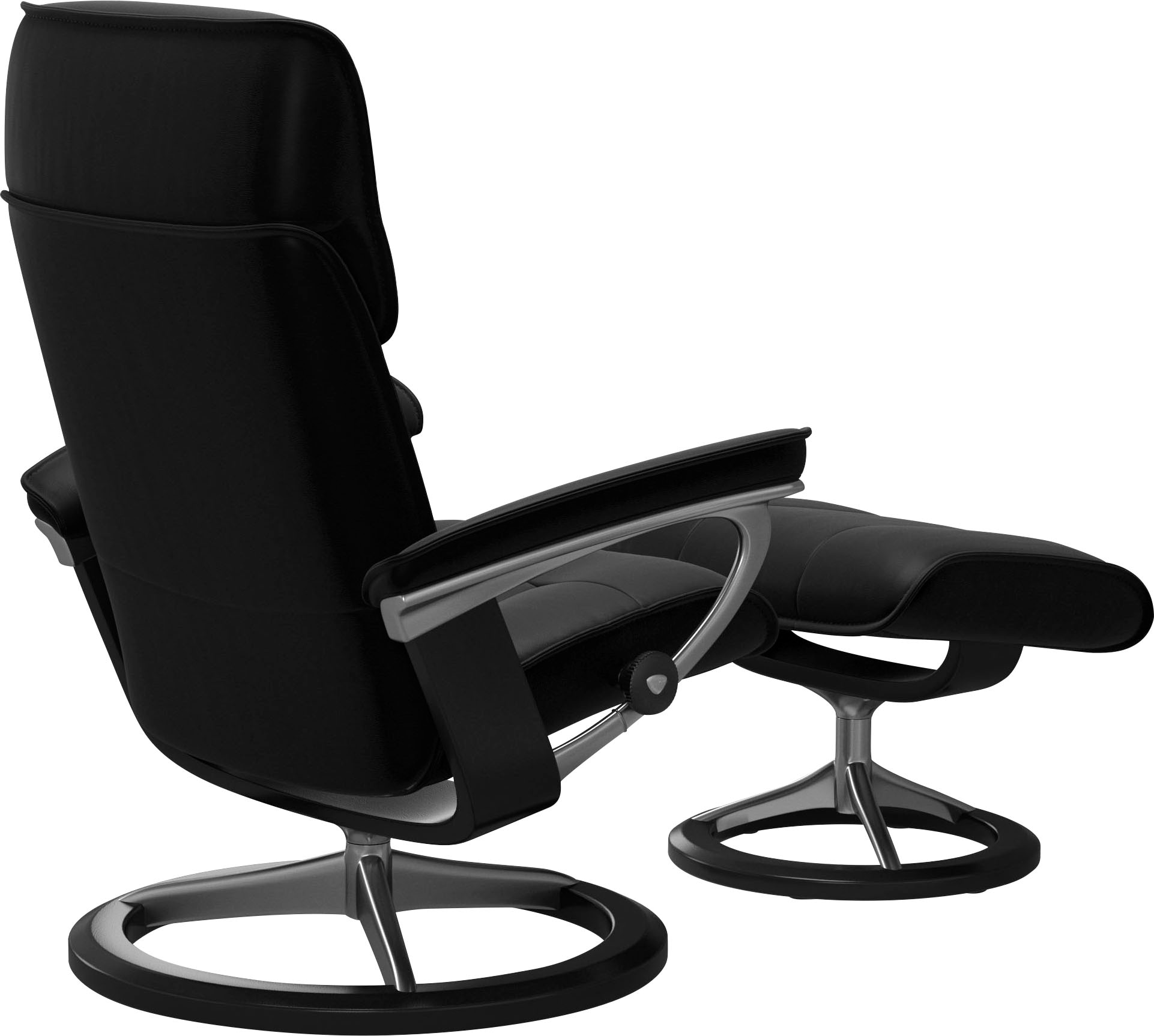 Stressless® Fußhocker »Admiral« mit Signature Base, Gestell Schwarz