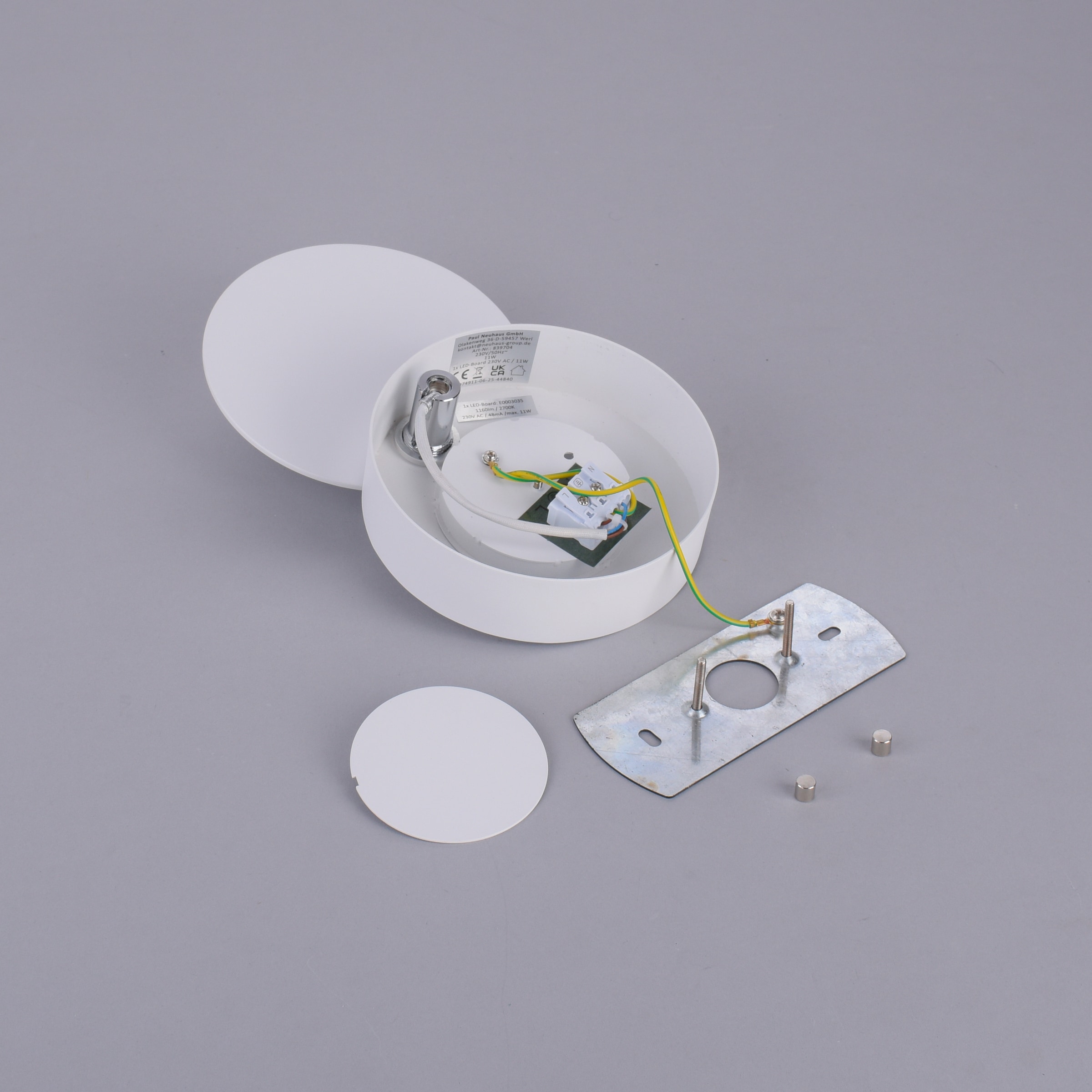 Neuhaus PURE LED Deckenleuchte »PURE Oculis« LED-Board 1 Stk. Warmweiß Dimmfähig über separaten Tronicdimmer, dreh- & schwenkbar