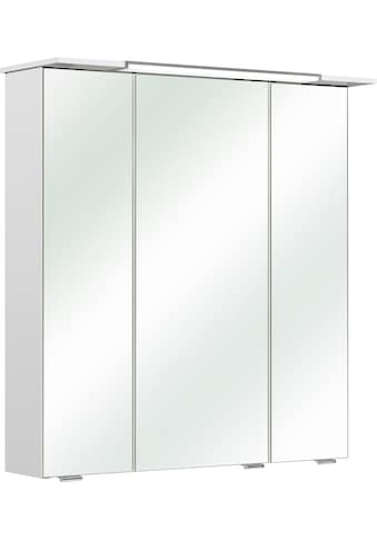 Spiegelschrank »Quickset 376 Badschrank, 3 Spiegeltüren, 6 Einlegeböden, 67 cm breit«