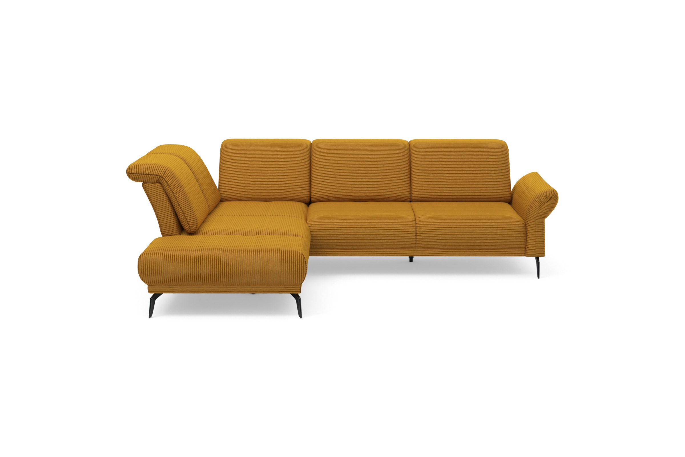 Home affaire Ecksofa »Coco L-Form« Sitztiefen-, Arm- und Kopfteilverstellun günstig online kaufen