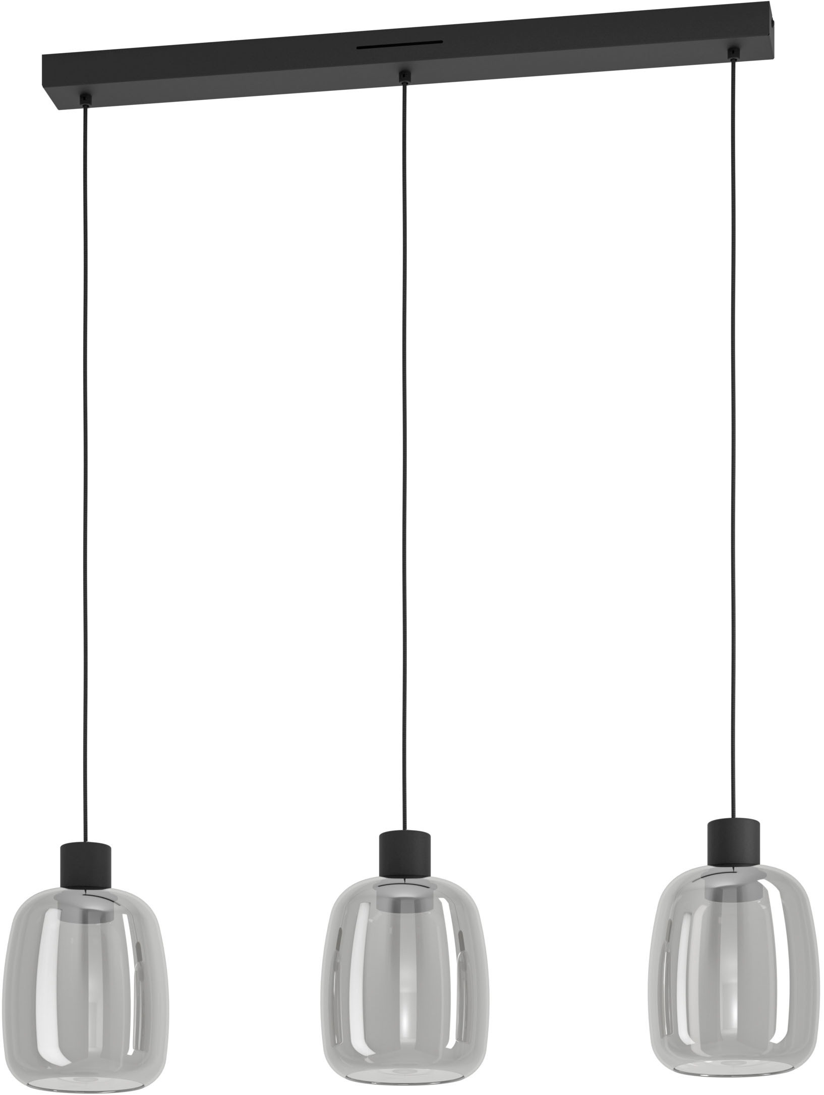 EGLO Hängeleuchte »MOLOCHIO-Z Pendellampe - Stahl - LED - 3X3,7W - IP20« LE günstig online kaufen