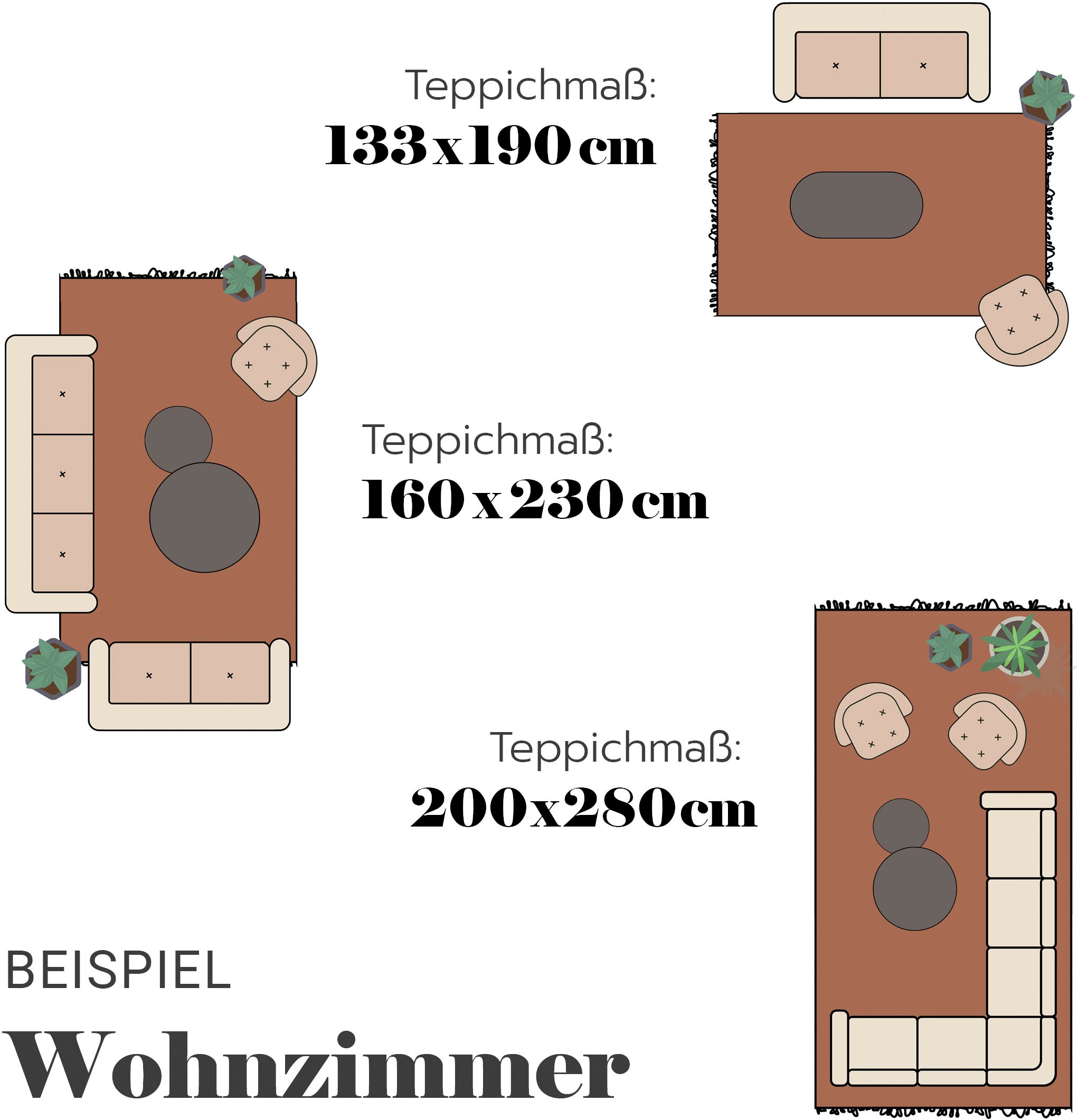 ASTRA Teppich »Lou 252«, rechteckig, 10 mm Höhe, Hoch Tief Struktur, Kurzflor, Wohnzimmer, Schlafzimmer