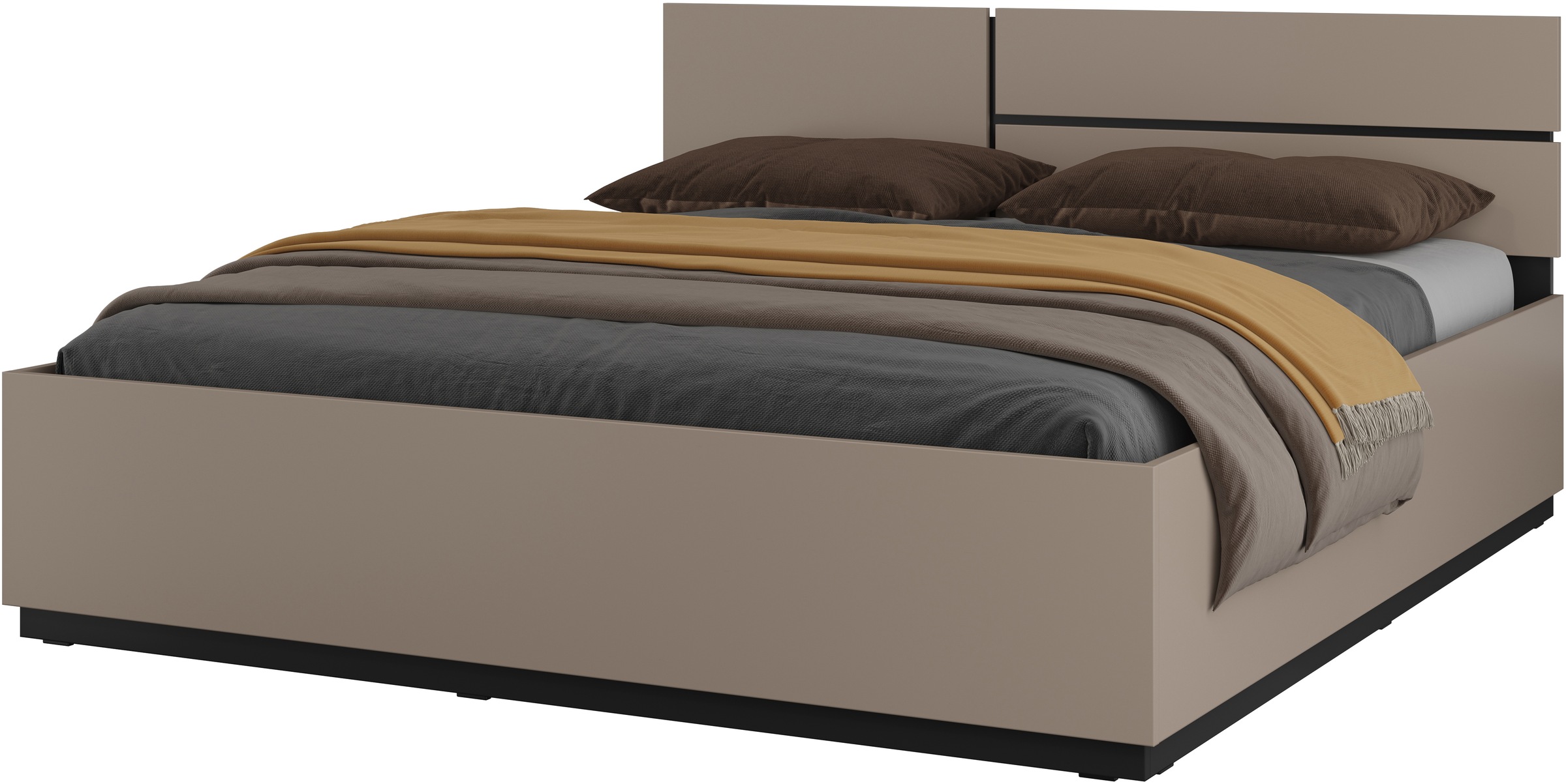Home affaire Bettgestell »Cross, moderner Bettrahmen«, Doppelbett in zwei G günstig online kaufen