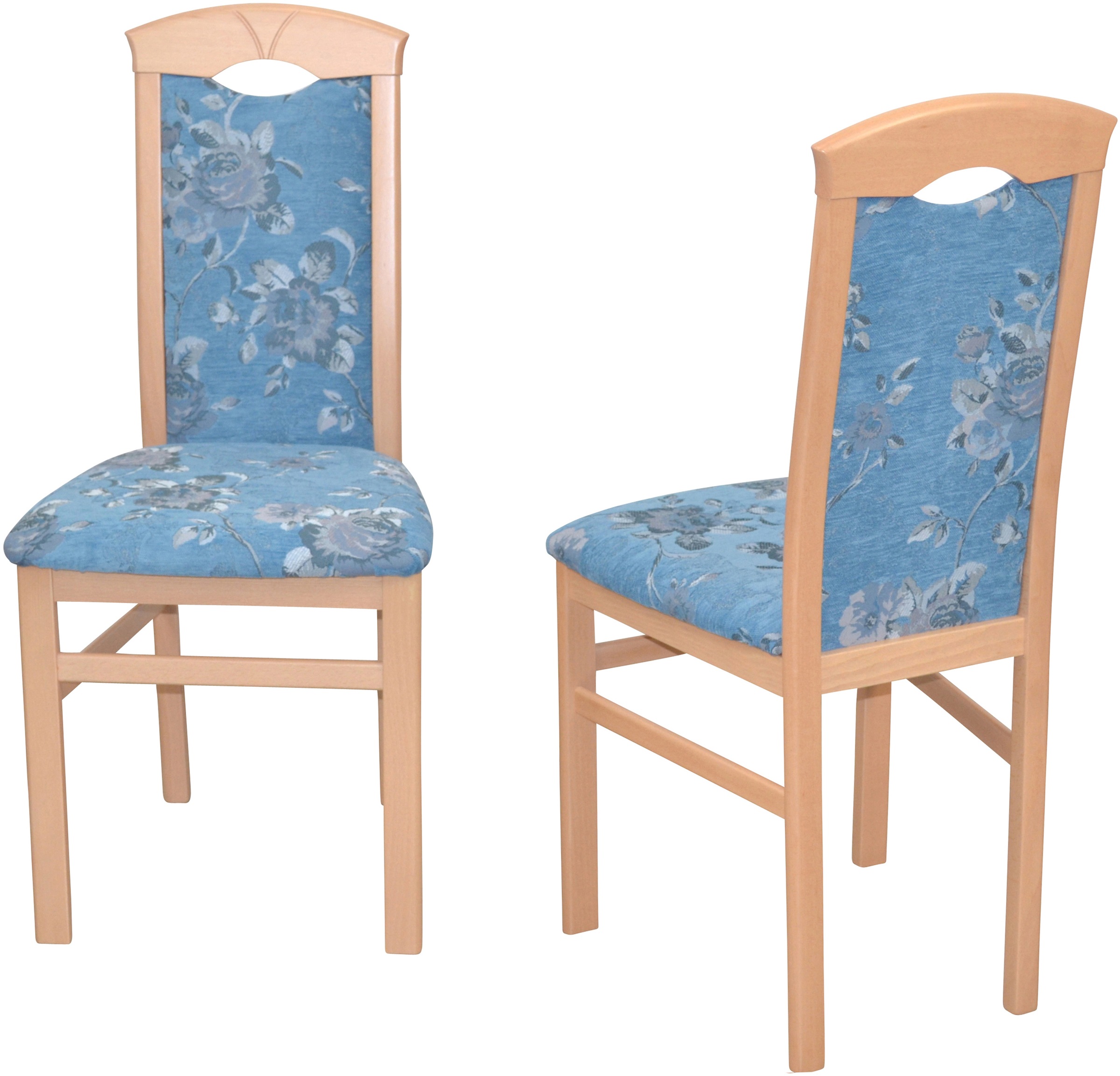 HOFMANN LIVING AND MORE Esszimmerstuhl, (Set), 2 St., Webstoff-Polyester günstig online kaufen
