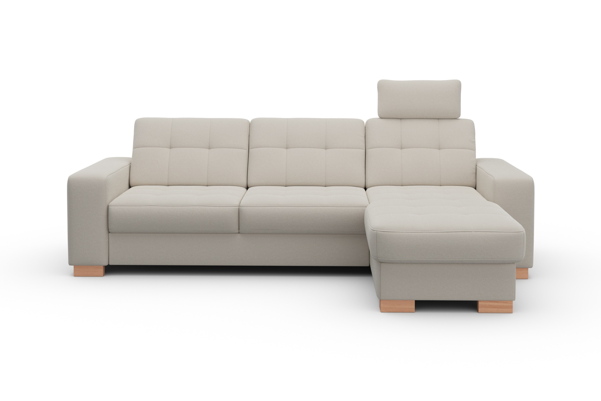 sit&more Ecksofa »Quincy L-Form«, wahlweise mit Bettfunktion und Bettkasten günstig online kaufen
