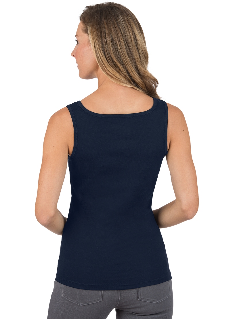 Trigema Tanktop »TRIGEMA Trägershirt mit Kristallsteinen« 1 Stk. tlg.