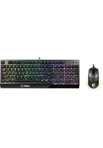 MSI Gaming-Tastatur »Vigor GK30 DE QWERTZ Combo Gaming Tastatur + Maus«,... kaufen