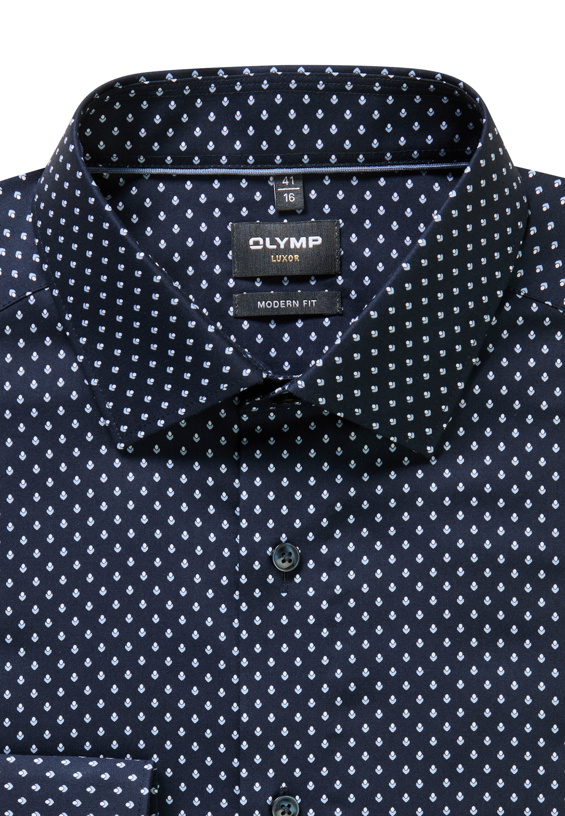 OLYMP Businesshemd »OLYMP Luxor, modern fit, New Kent mit extra langem Arm«