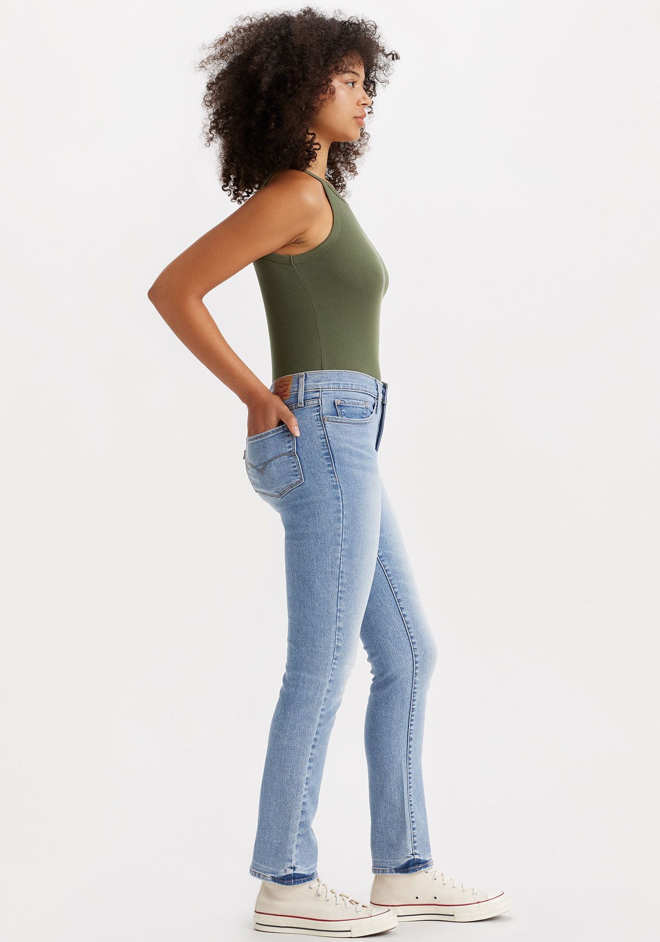 Levi's® Gerade Jeans »314 Shaping Straight«, mit Stretch