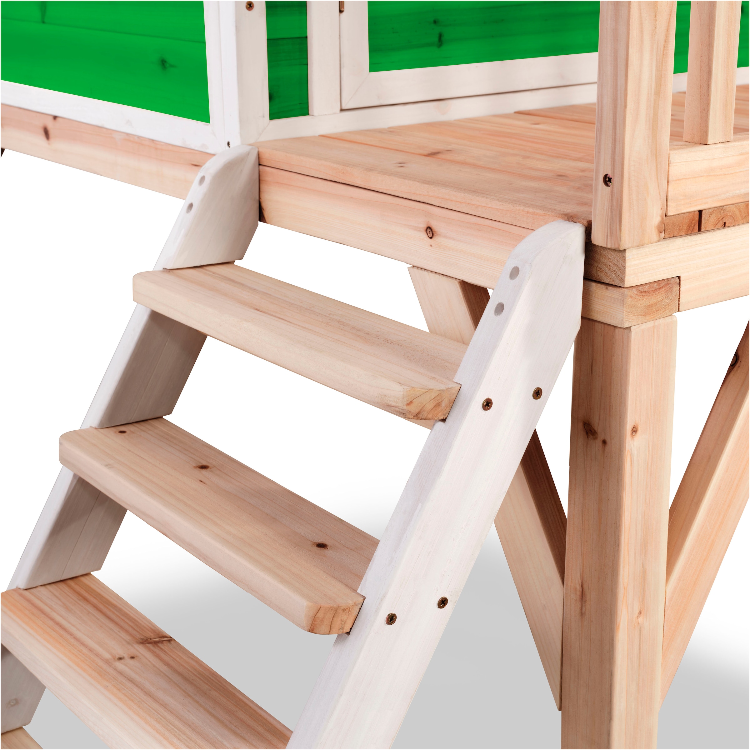 EXIT Spielhaus »Loft 300, grün«, FSC® - schützt Wald - weltweit; mit Rutsche
