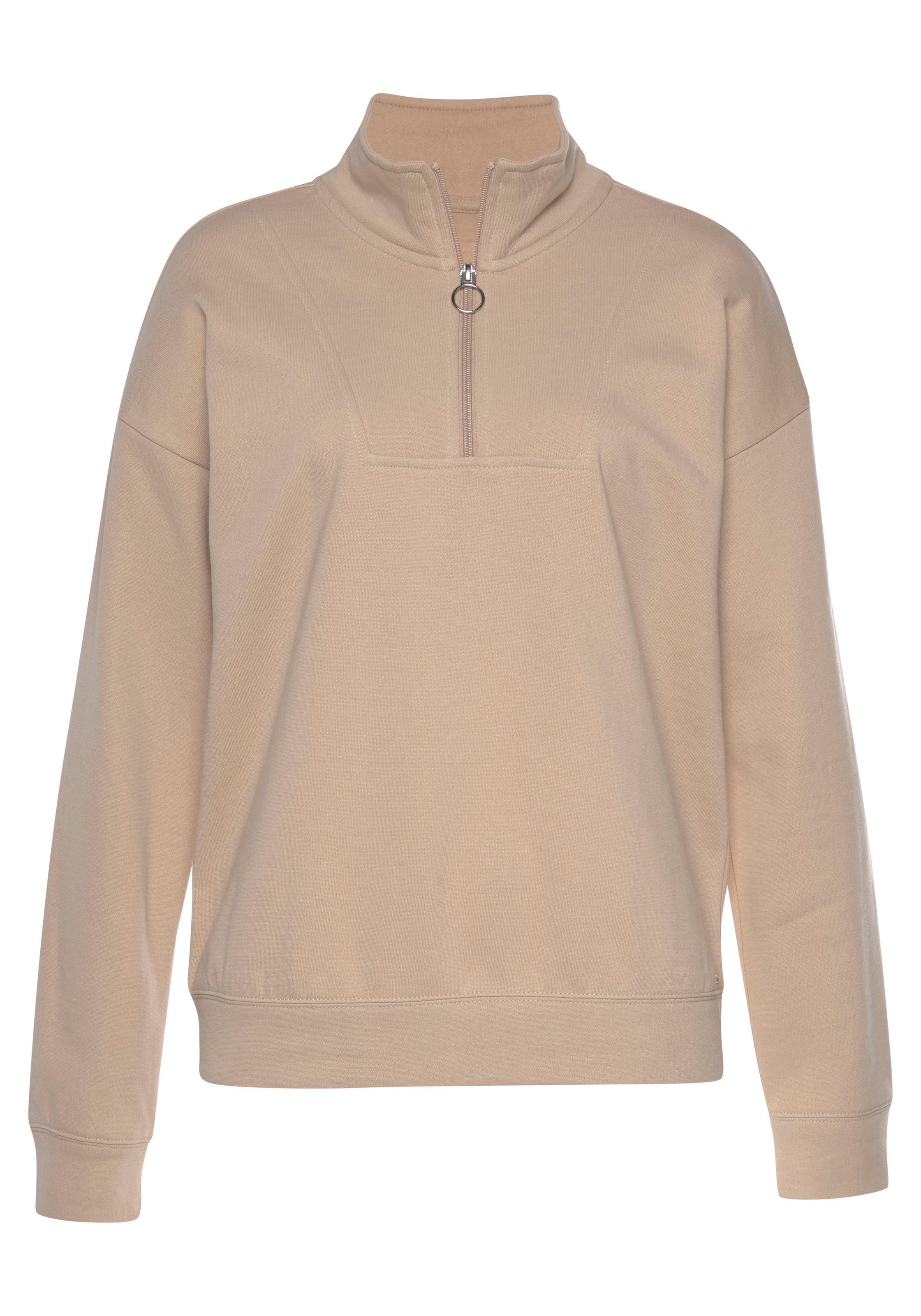 H.I.S Sweatshirt »Troyer mit Stehkragen«, im maritimen Stil, Loungeanzug