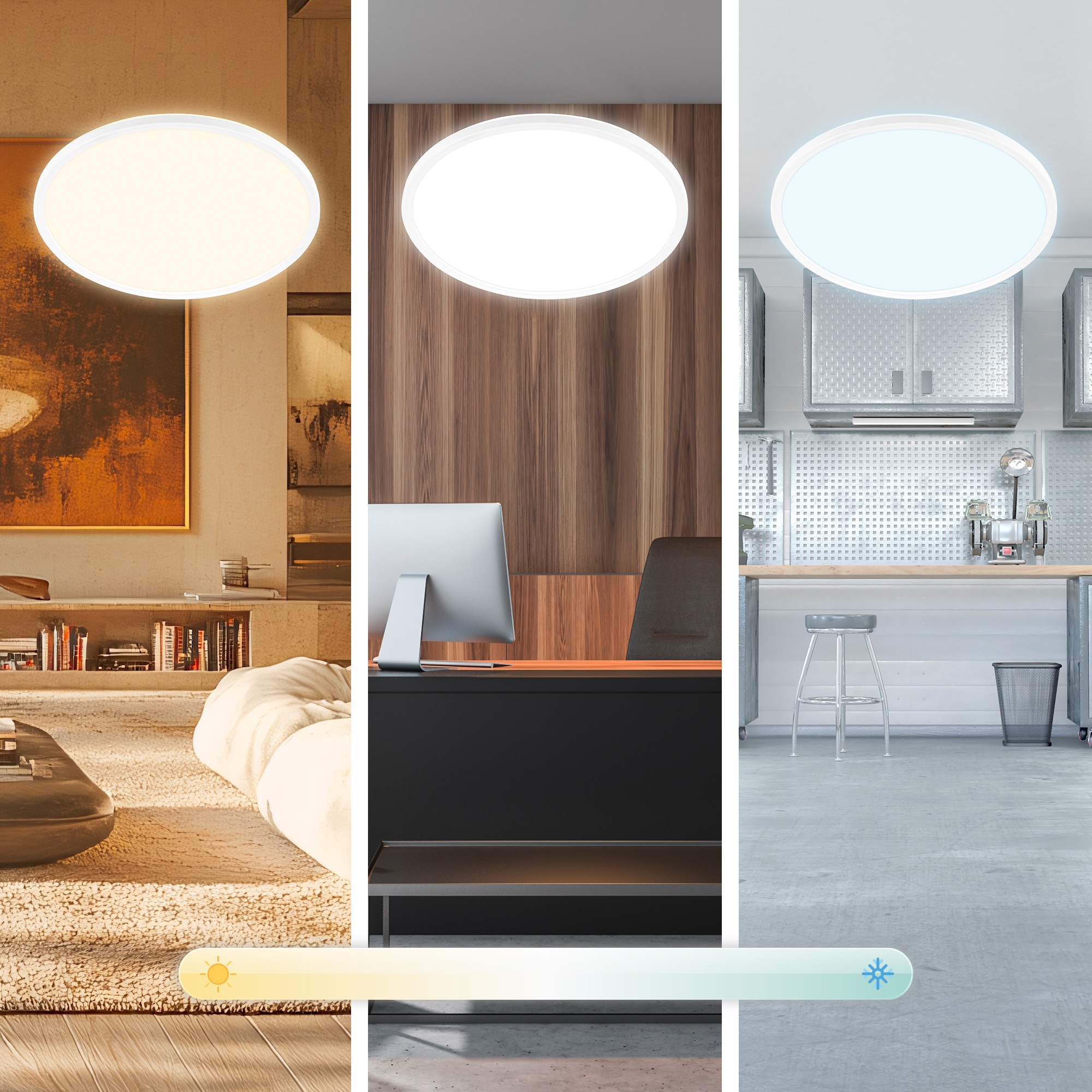 Briloner Leuchten LED Panel »TARA 7694016«