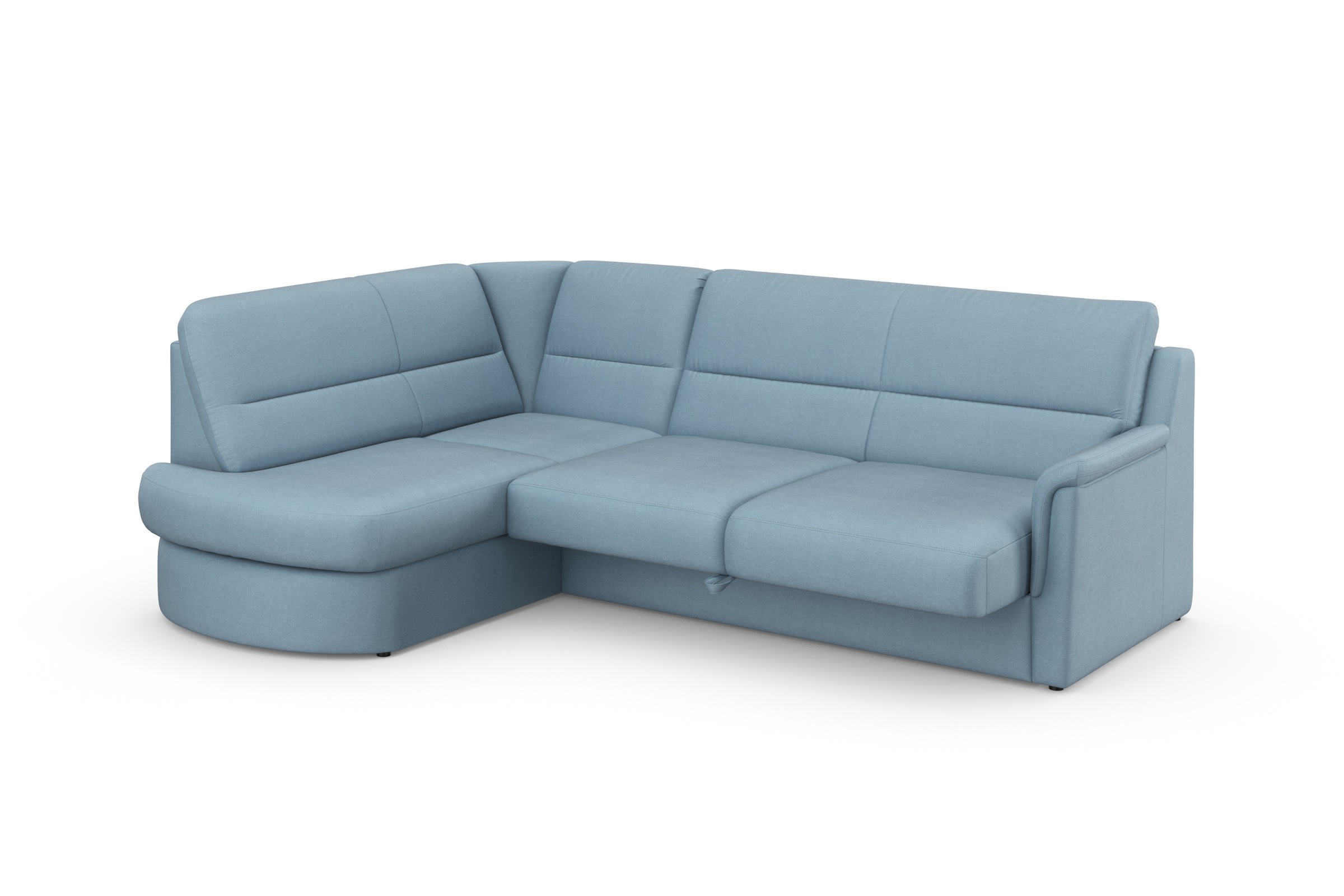 sit&more Ecksofa »Panini L-Form«, wahlweise mit Vorziehsitz und Bettkasten