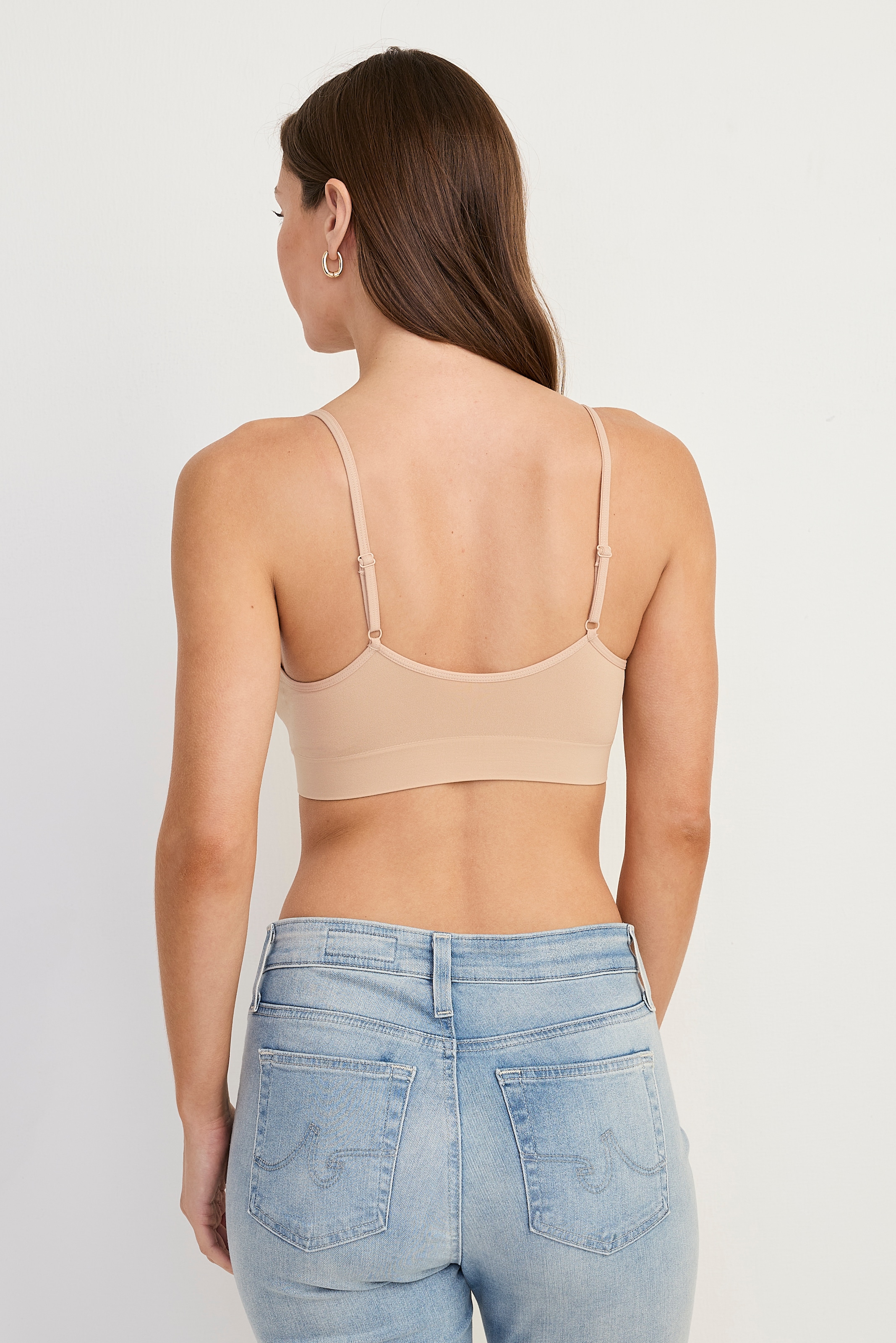 Jockey Bralette »Seamfree Stretch« 2er Pack,  Ohne Seitennähte, Breites Unterbrustband, V-Ausschnitt