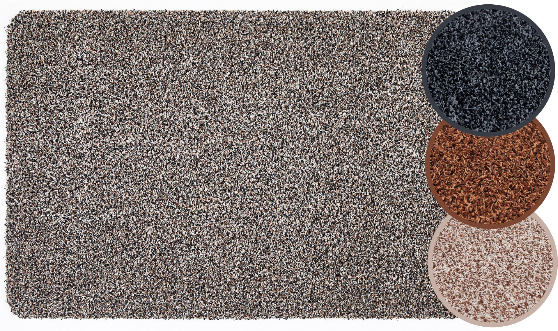 Andiamo Fußmatte "Samson, Made in Netherlands" rechteckig 6 mm Höhe Schmutz günstig online kaufen