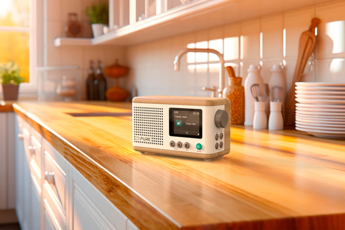 Pure Digitalradio (DAB+) »Classic Mini«, (Bluetooth Digitalradio (DAB+)-UKW mit RDS 5 W)