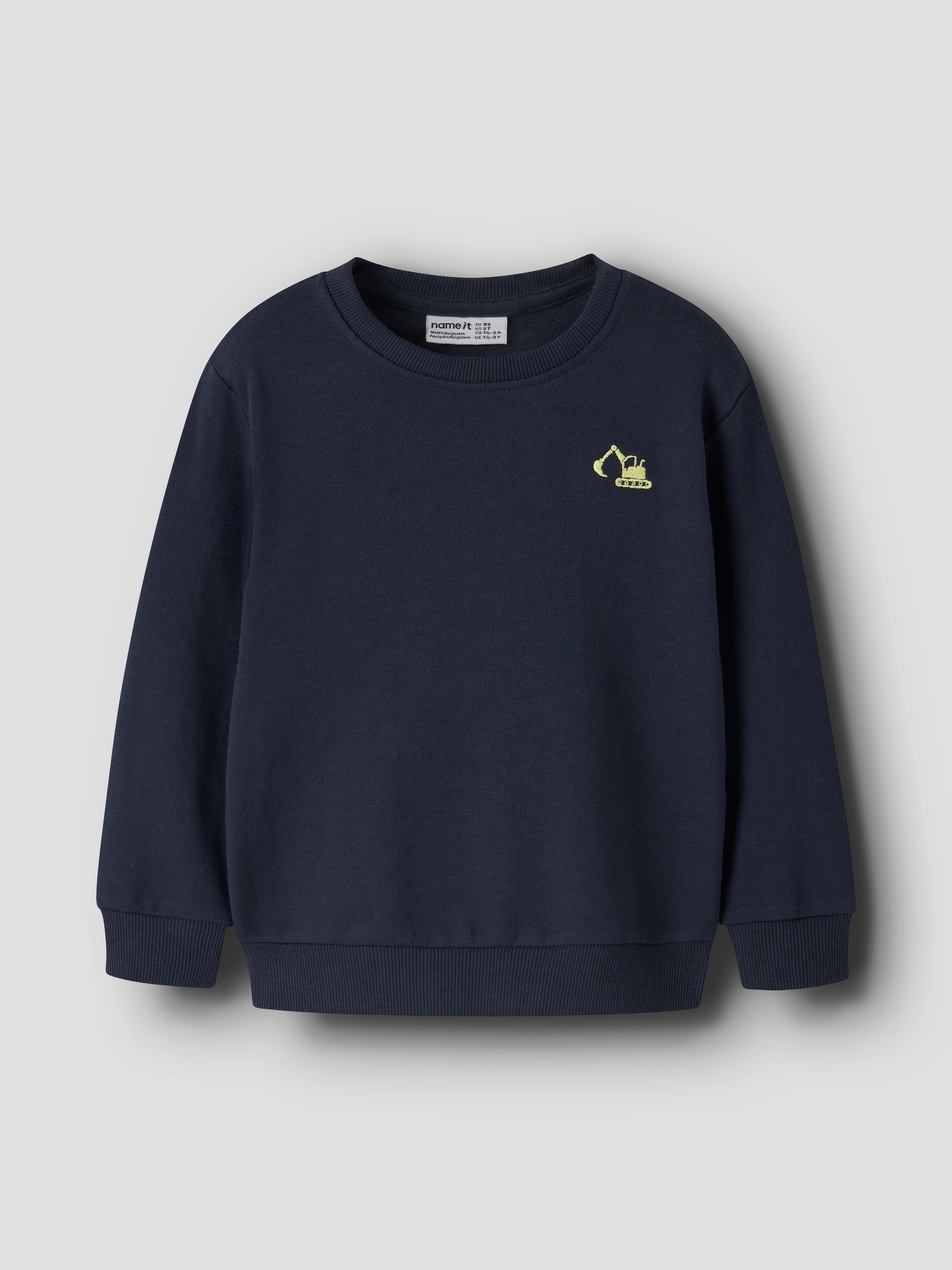 Name It »NMMVALLEN LS NREG SWEAT UNB«, Baumwollmischung, regular fit

