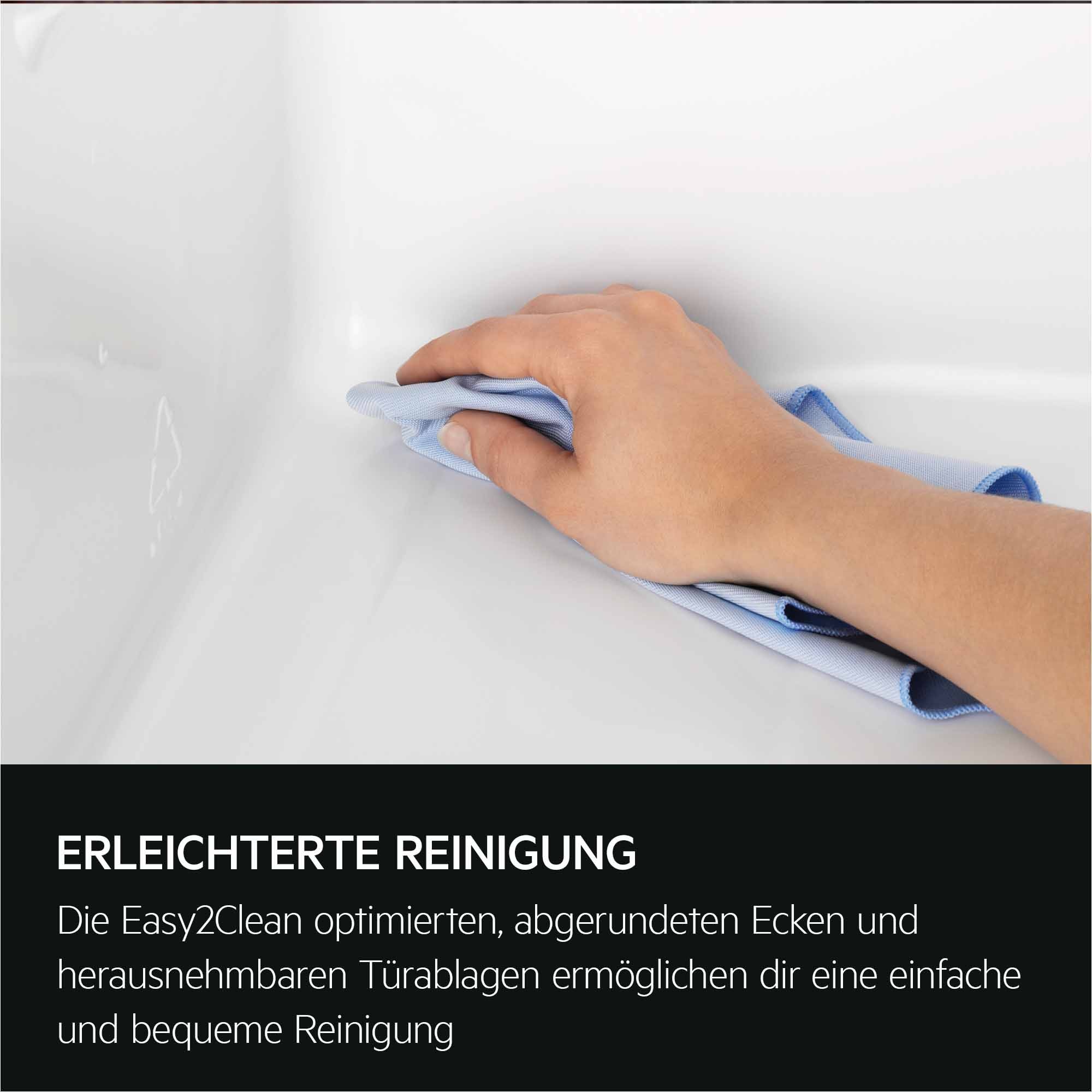 AEG Einbaukühlgefrierkombination Serie 6000 »TSC6N183ES« 177,9 cm hoch 54 cm breit 98 L, LowFrost-weniger Eisbildung, Schnellgefrierfunktion, Schlepptür