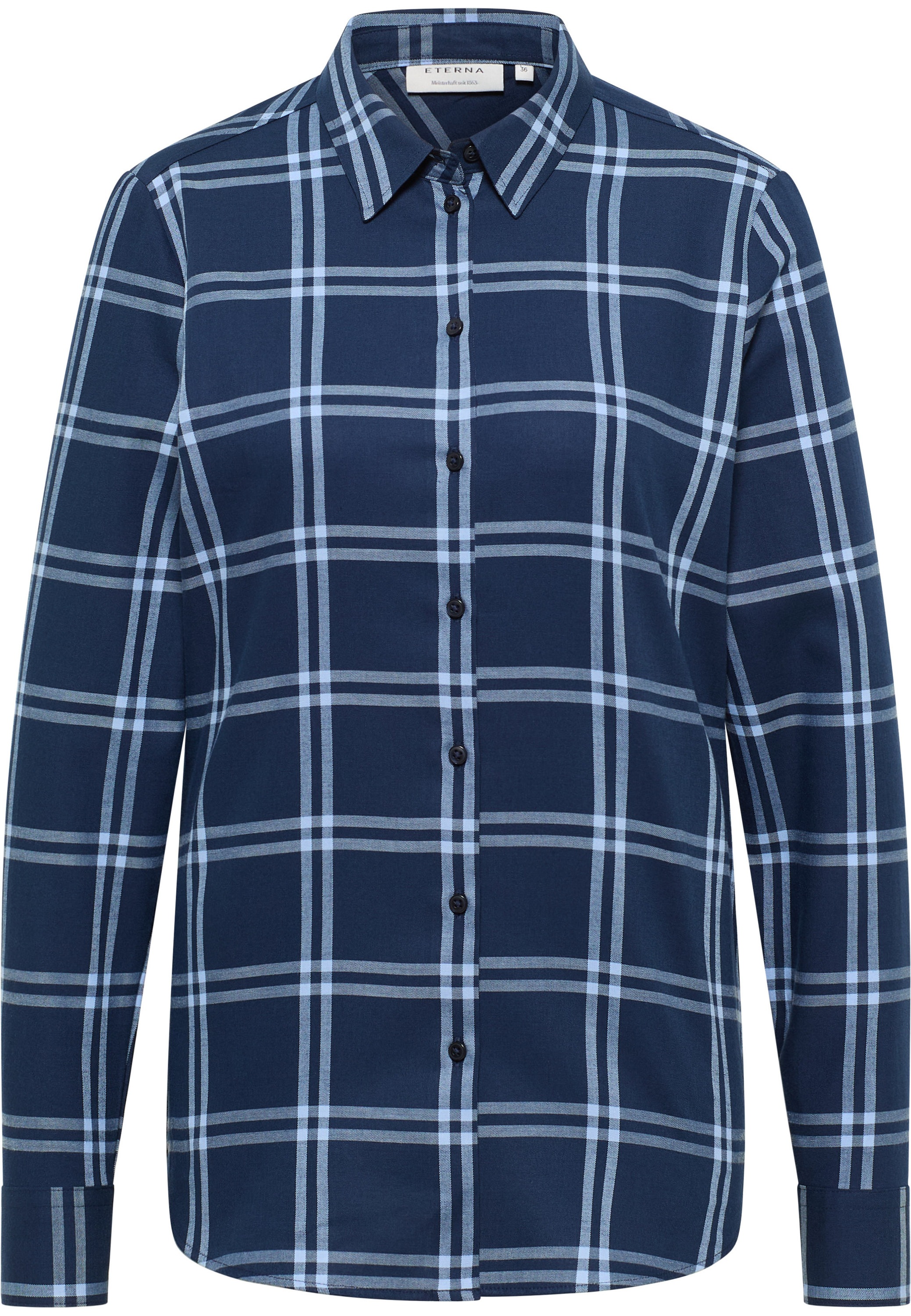 Eterna Hemdbluse »REGULAR FIT« EASY IRON (bügelleicht)