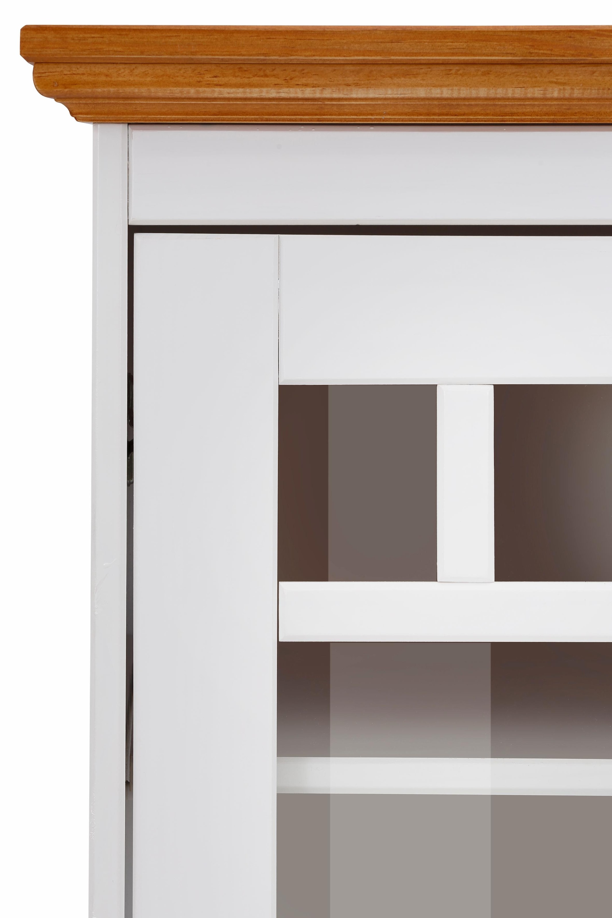 Home affaire Highboard »Melissa«, Vitrine, Breite 132 cm