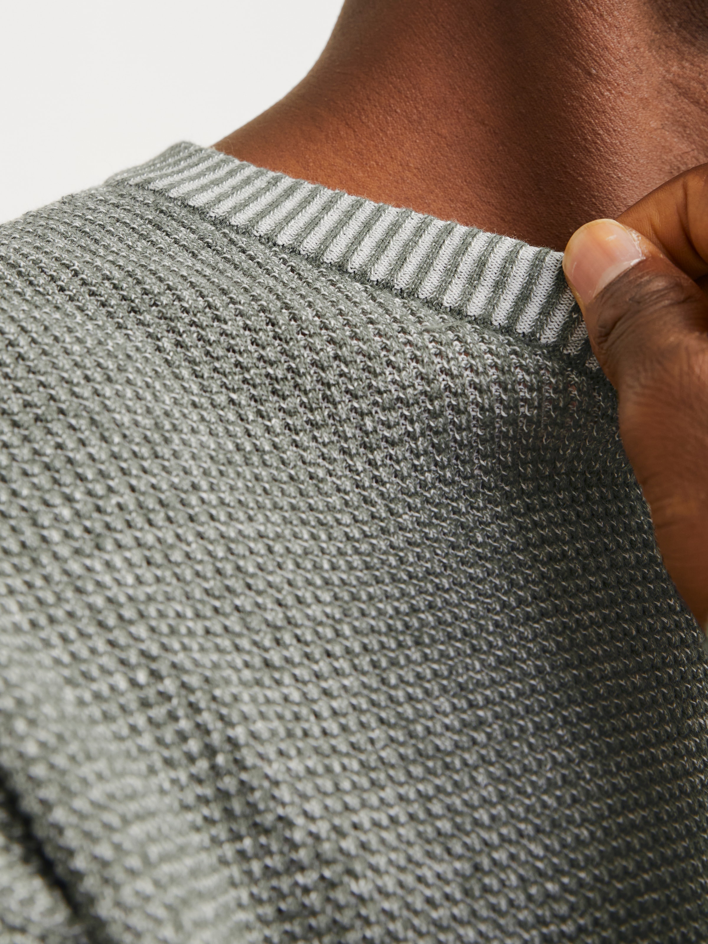 Jack & Jones Strickpullover »JJWALTER KNIT RELAXED CREW NECK«