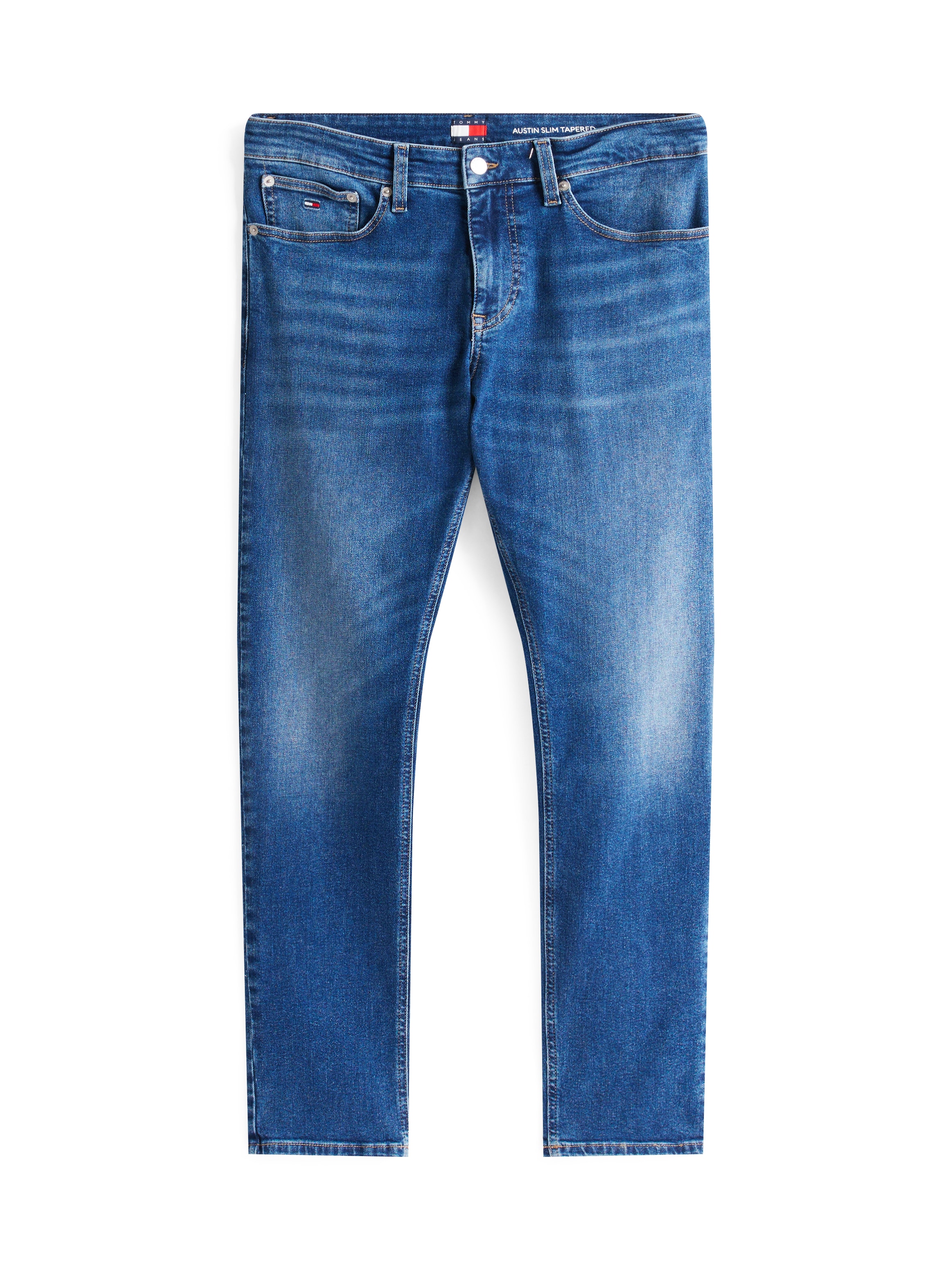 Tommy Jeans Slim-fit-Jeans »Austin Slim Tapered«, Mit Gürtelschlaufen