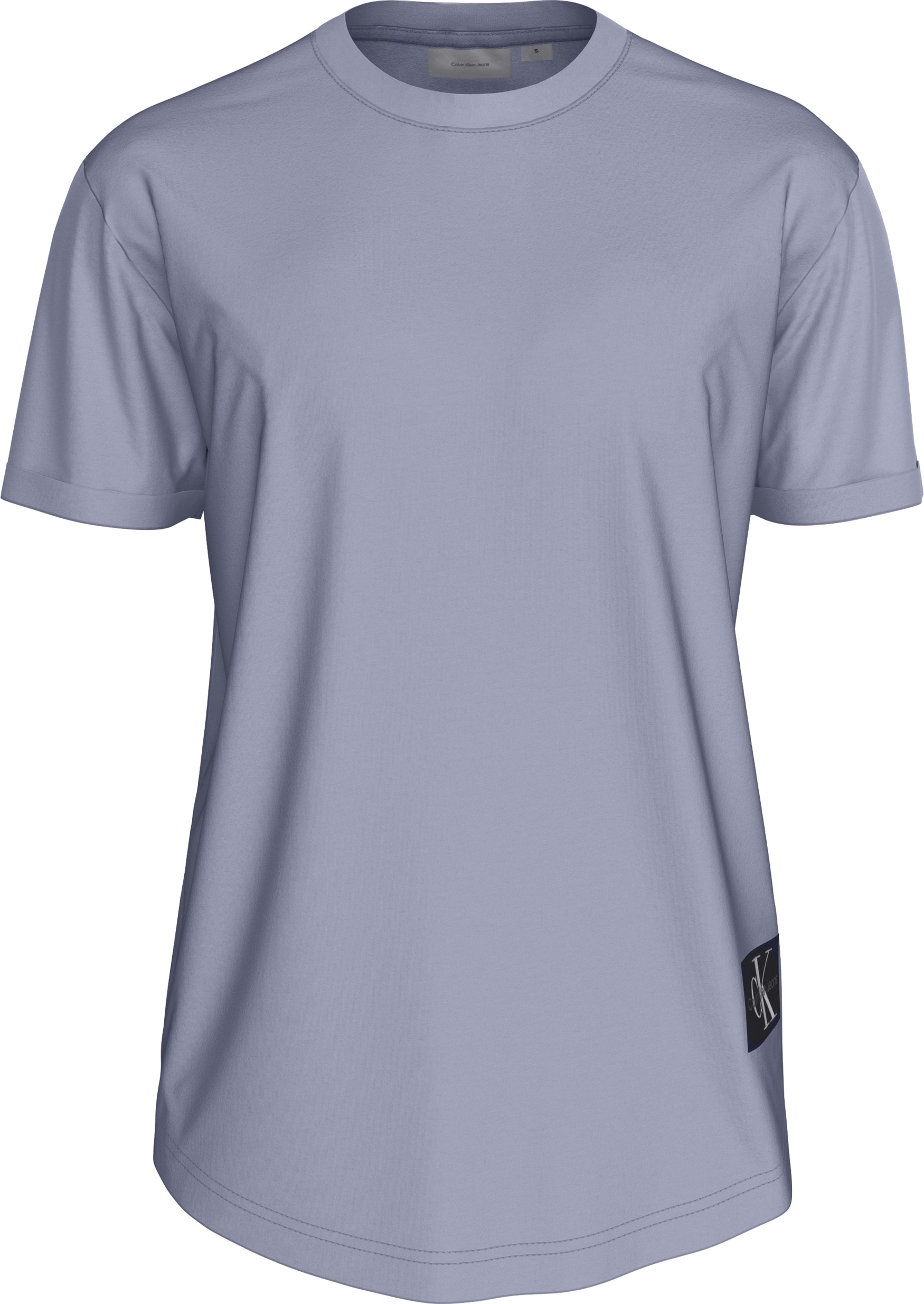 Calvin Klein Jeans T-Shirt »BADGE TURN UP SLEEVE«, mit Logopatch