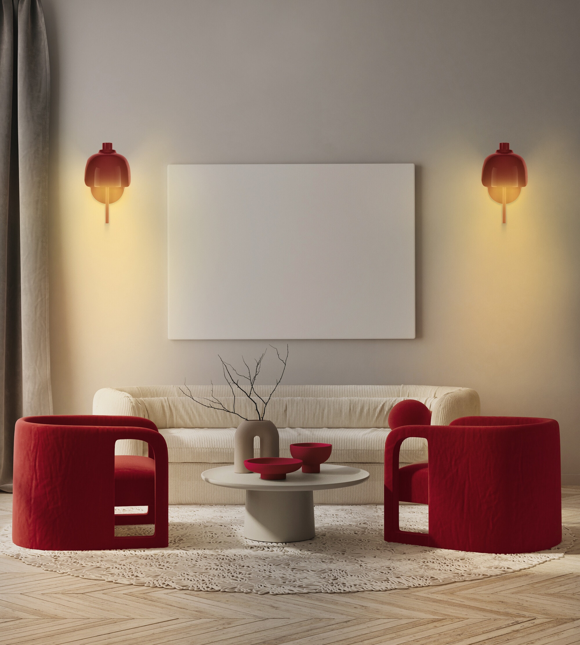 Osram Wandleuchte »Decor Corolle« G9 1 Stk. Fassung G9, Stahl und Glas