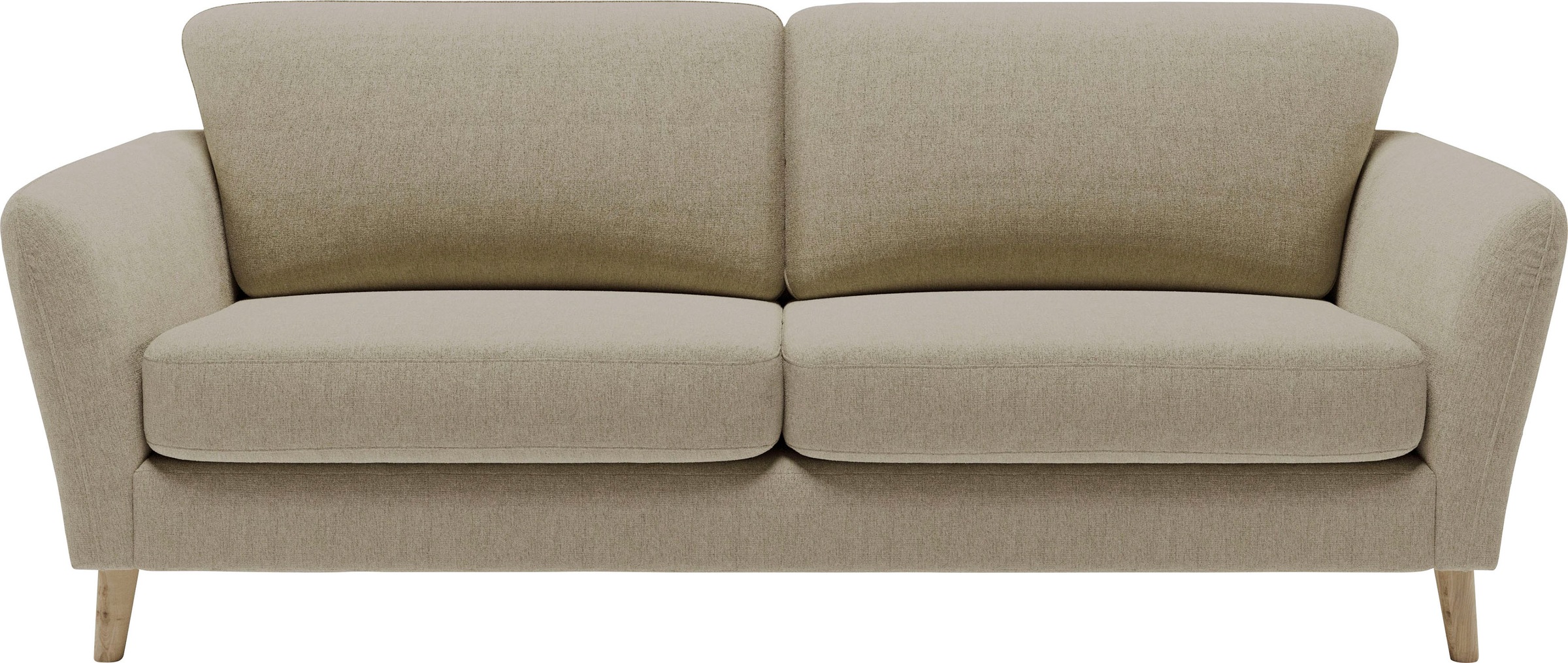 Home affaire 3-Sitzer »MARSEILLE 3er Sofa 206 cm, Cord, Flachgewebe, Strukt günstig online kaufen