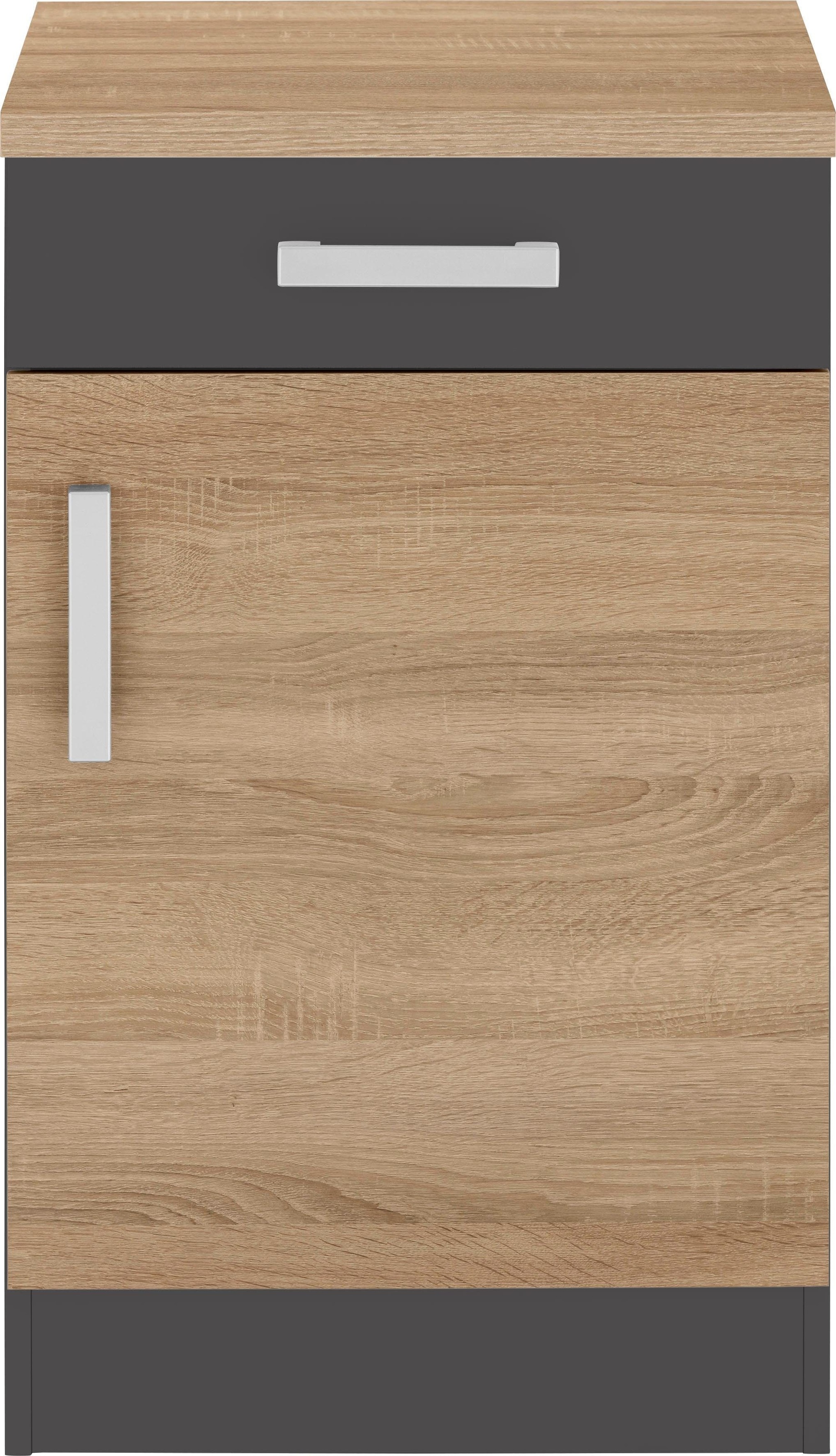 KOCHSTATION Unterschrank "KS-Gera" Breite 50 cm günstig online kaufen