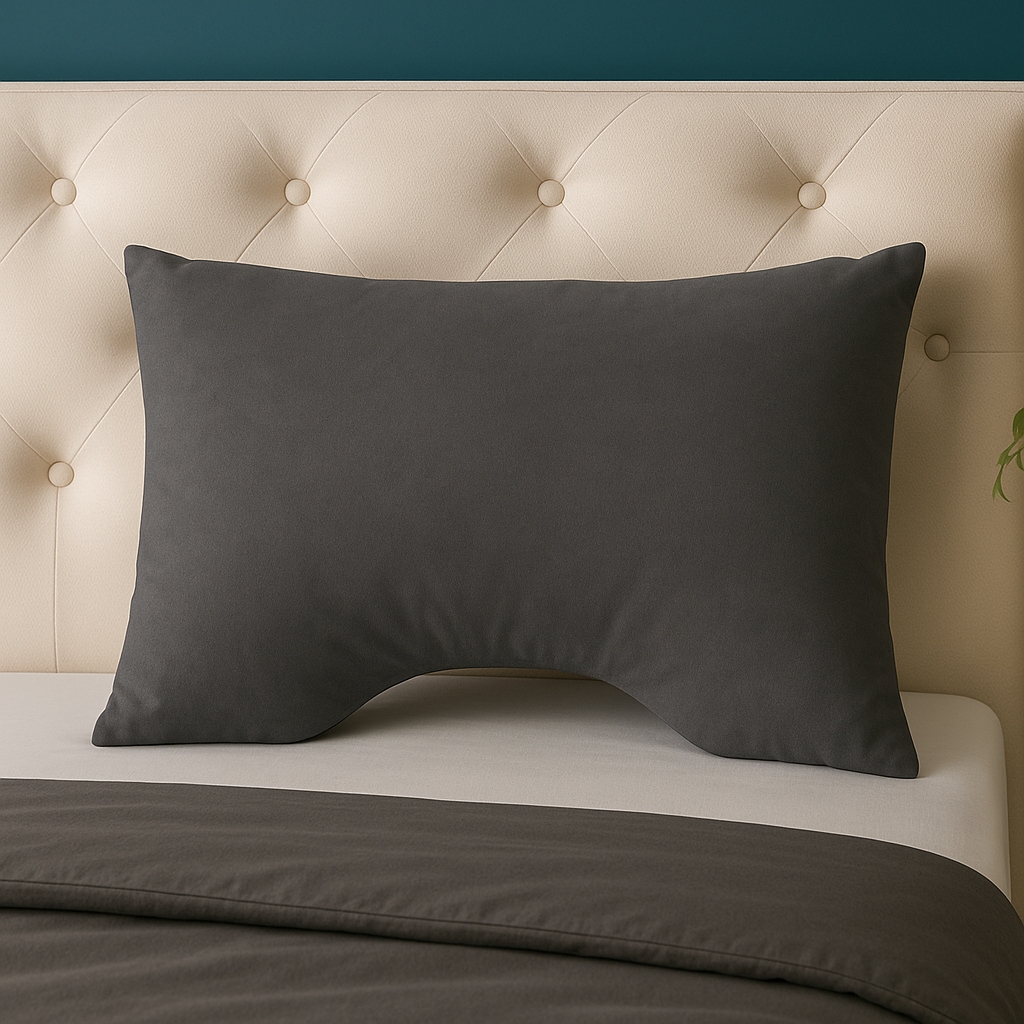 OTTO home Nackenstützkissen »Jenille, NEUHEIT! Nackenstützkissen 40x60 cm« Füllung: Viskoschaum-Stäbchen Bezug: Polyester 1 Stk. tlg. Hergestellt in der EU, mit Viscelastische Füllung Funktionskissen