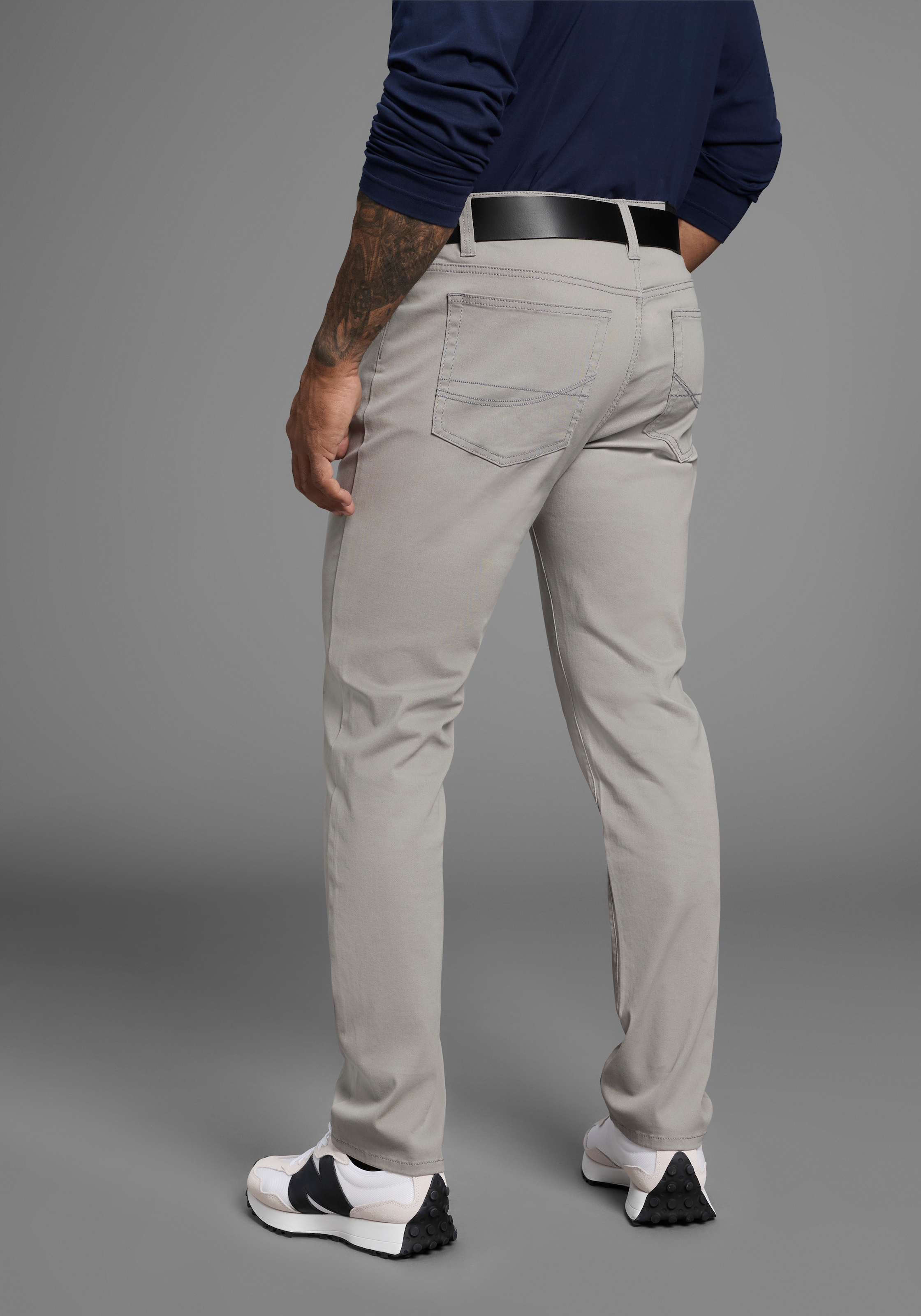 Man's World 5-Pocket-Hose  Stretchhose mit Dehnbund
